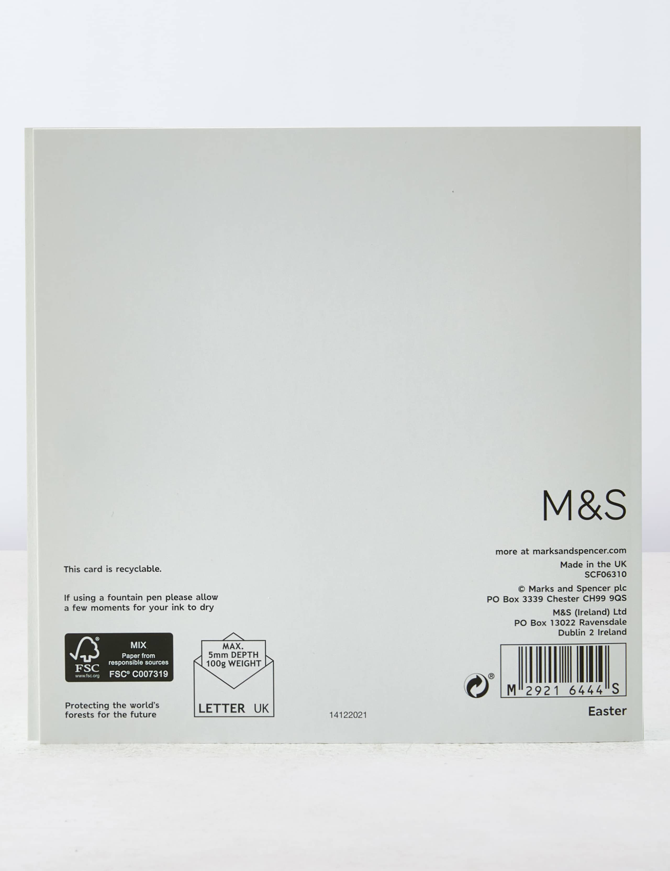 3 Pack Easter Cards - Animal Designs 3 of 5