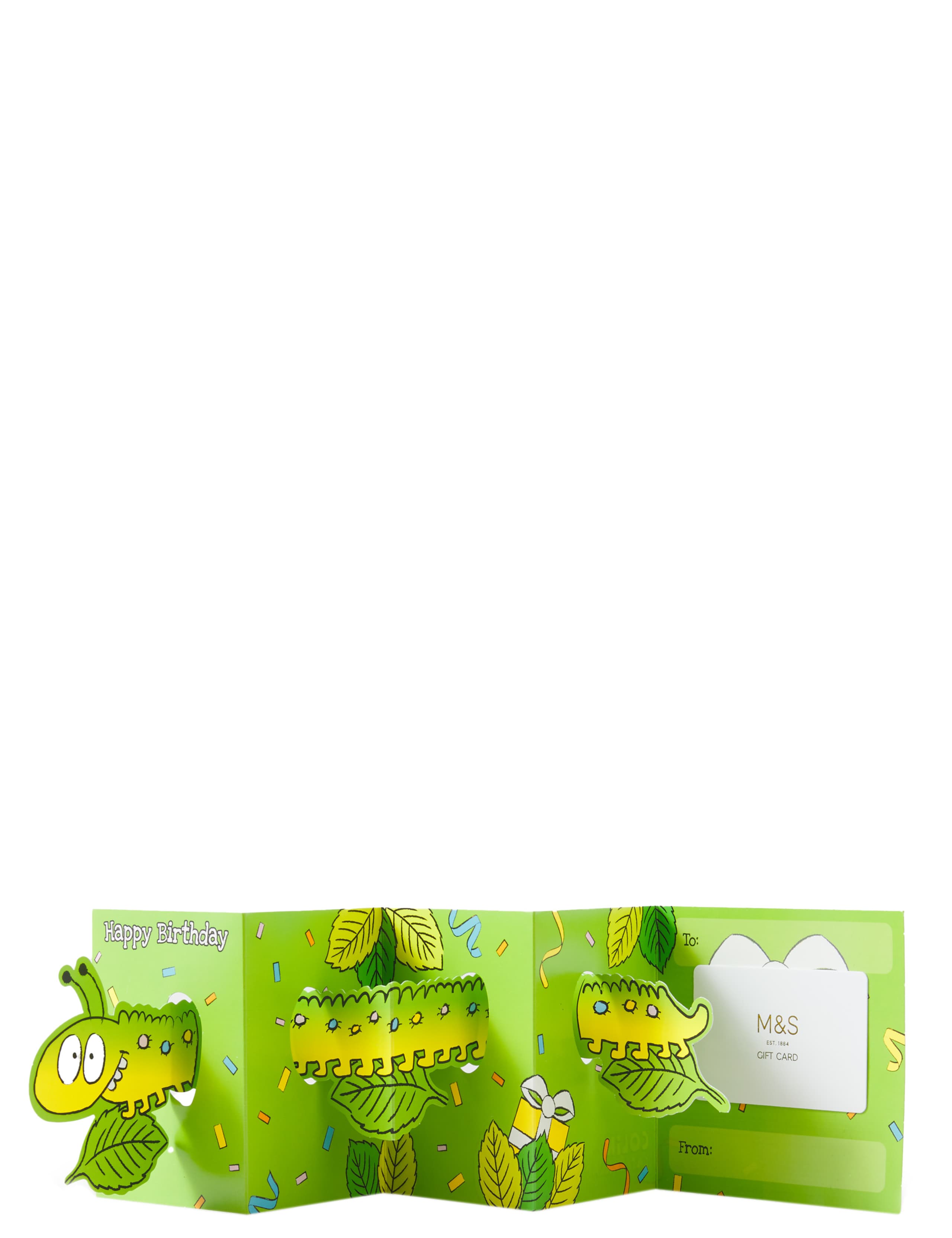 Colin the Caterpillar™ 3D pop out Gift Card 2 of 5