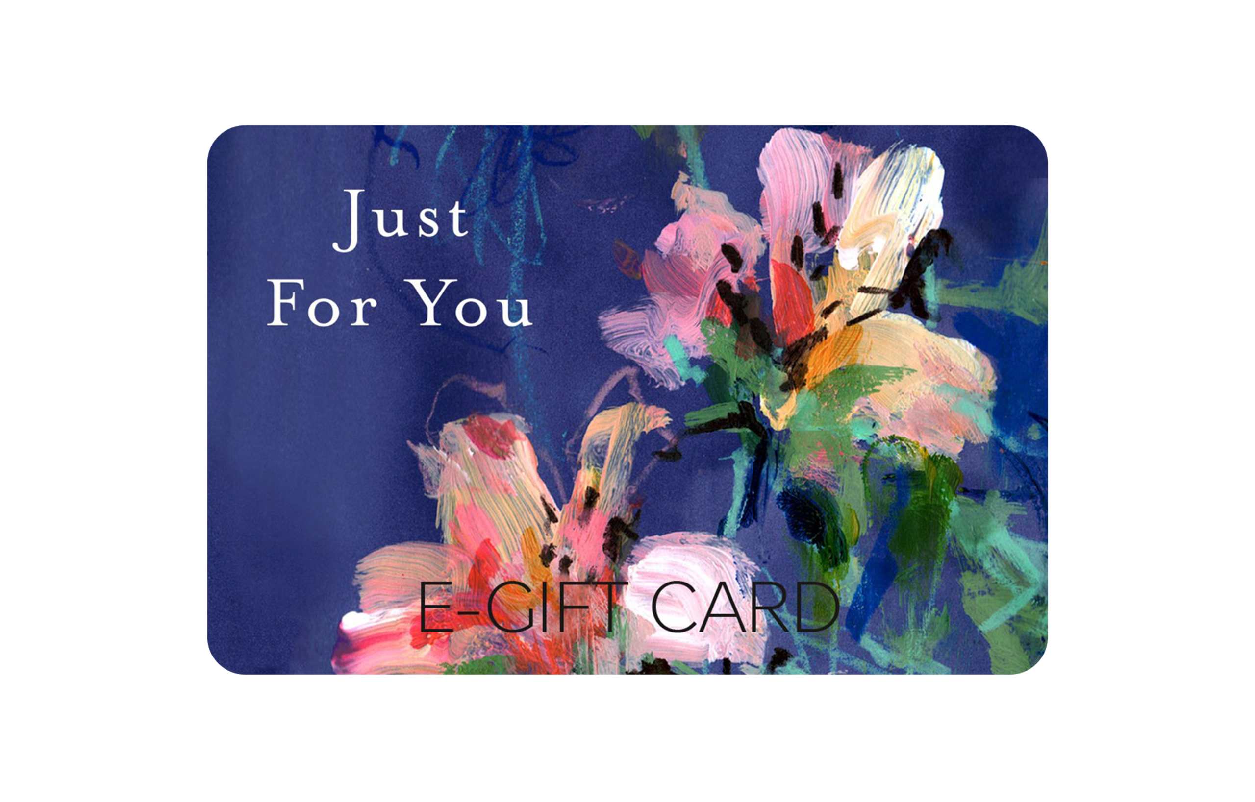 Blue Floral E-Gift Card 1 of 1