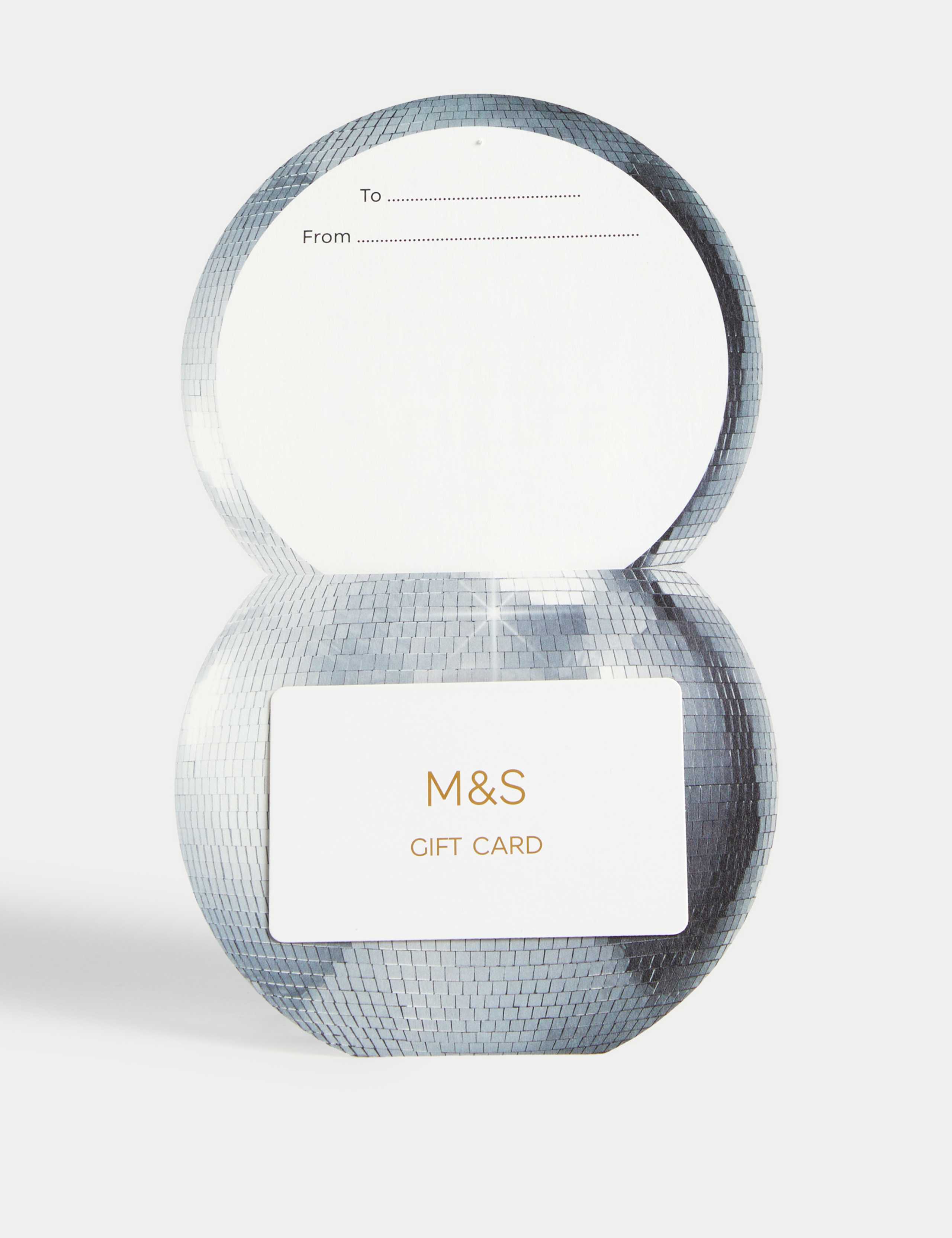 Christmas Disco Ball Gift Card 2 of 4