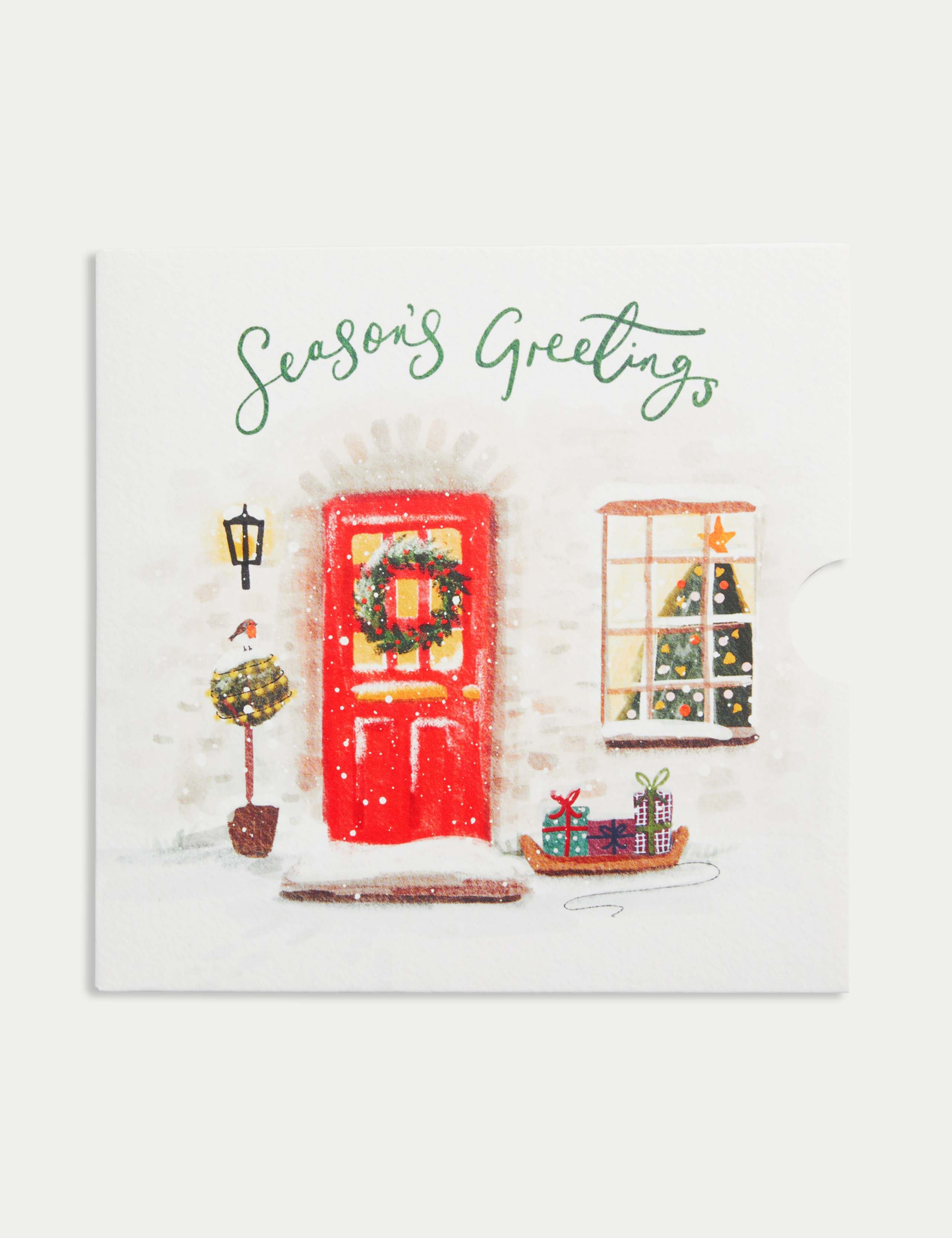 Xmas Red Door Gift Card 1 of 6