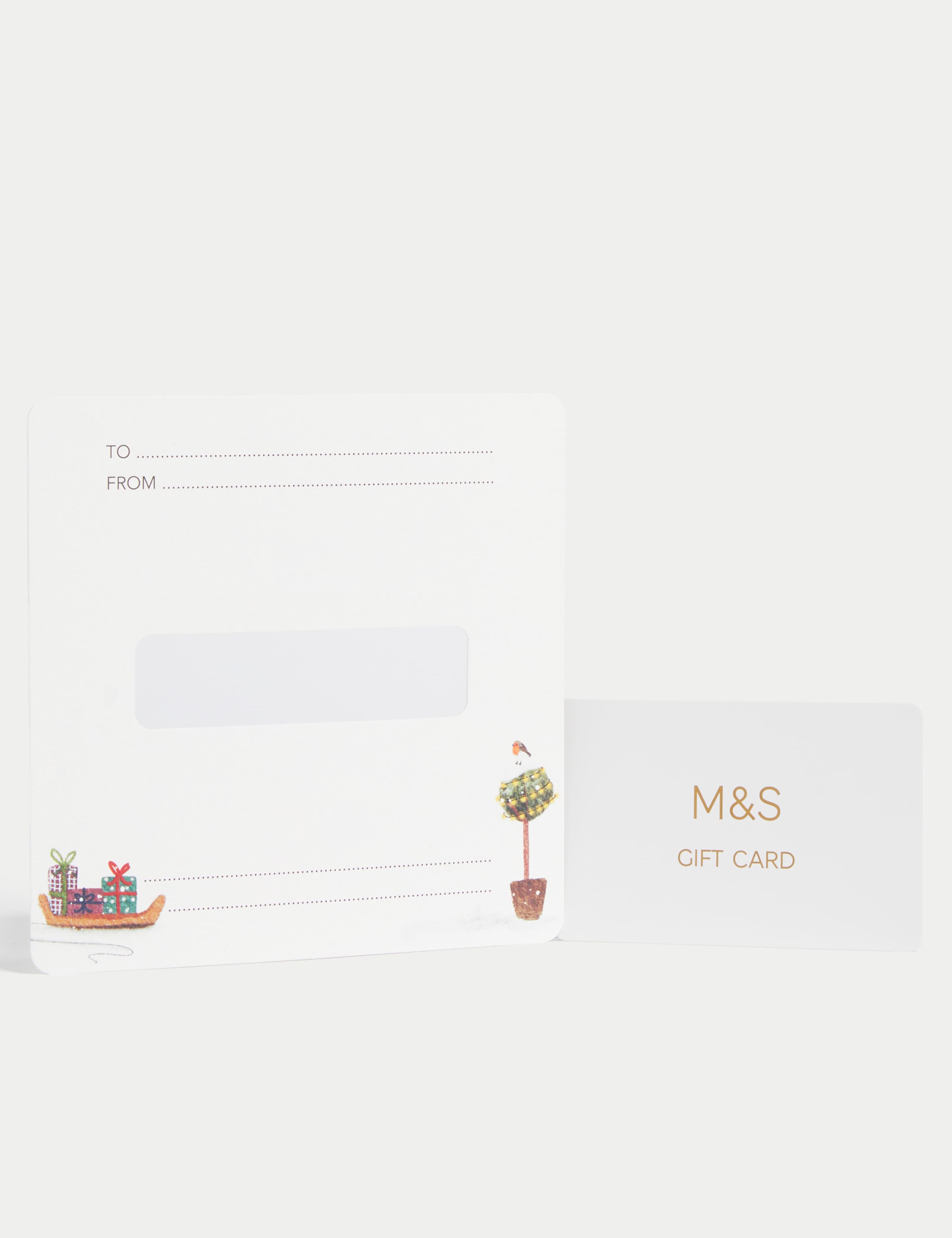 Xmas Red Door Gift Card 4 of 6