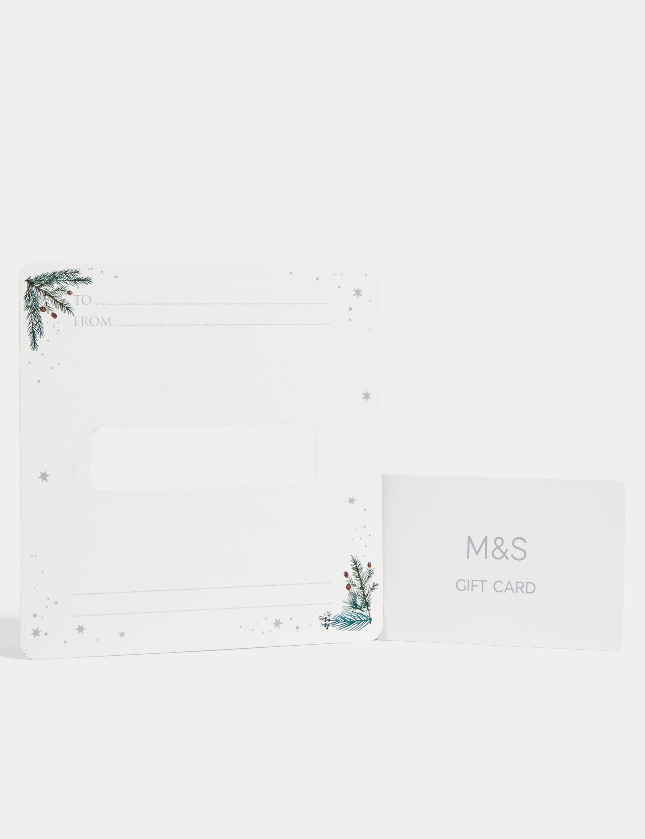 Xmas Silver Star Gift Card 4 of 6