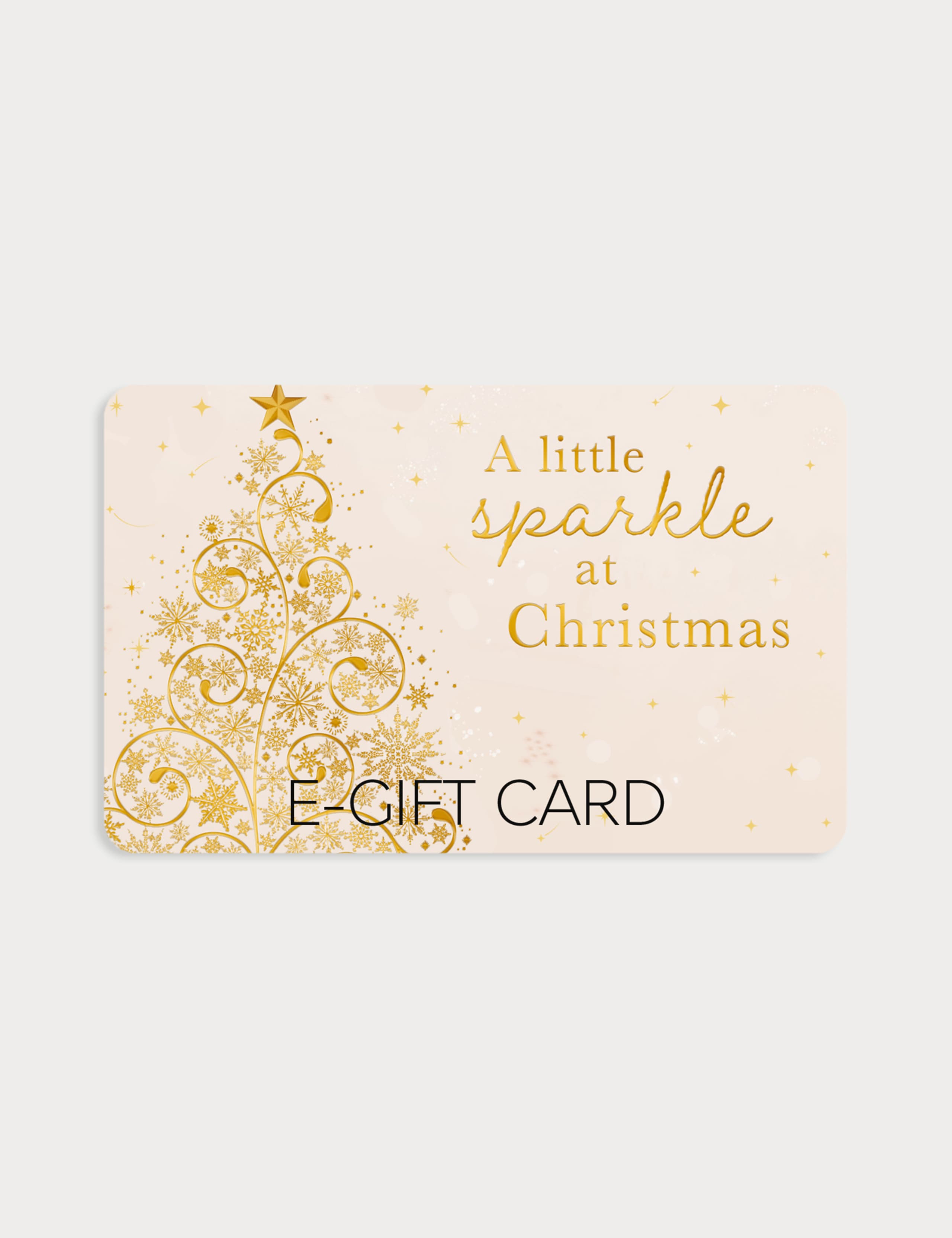 Xmas Gold Tree E-Gift Card 1 of 1