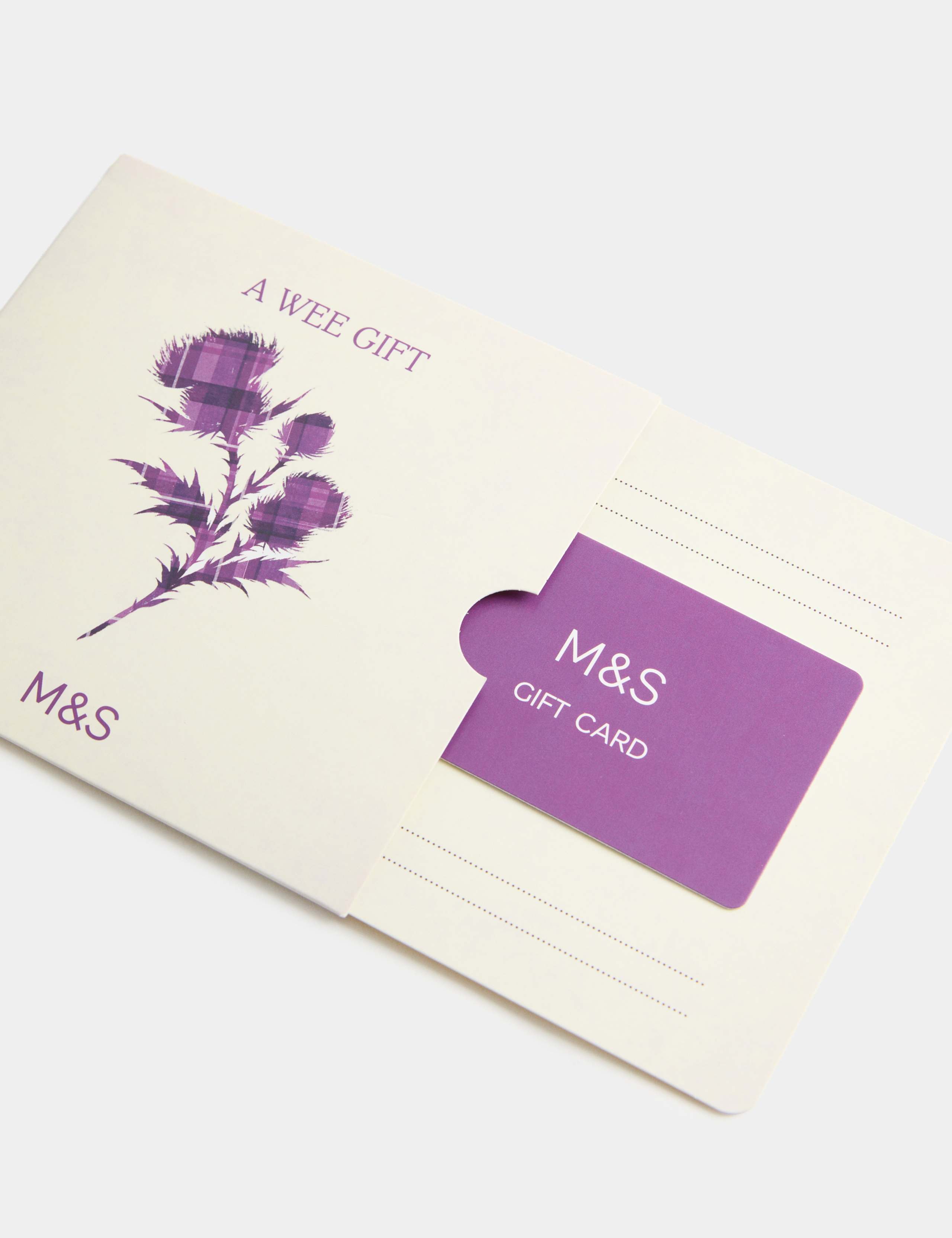 Scottish Thistle Gift Card 3 of 3