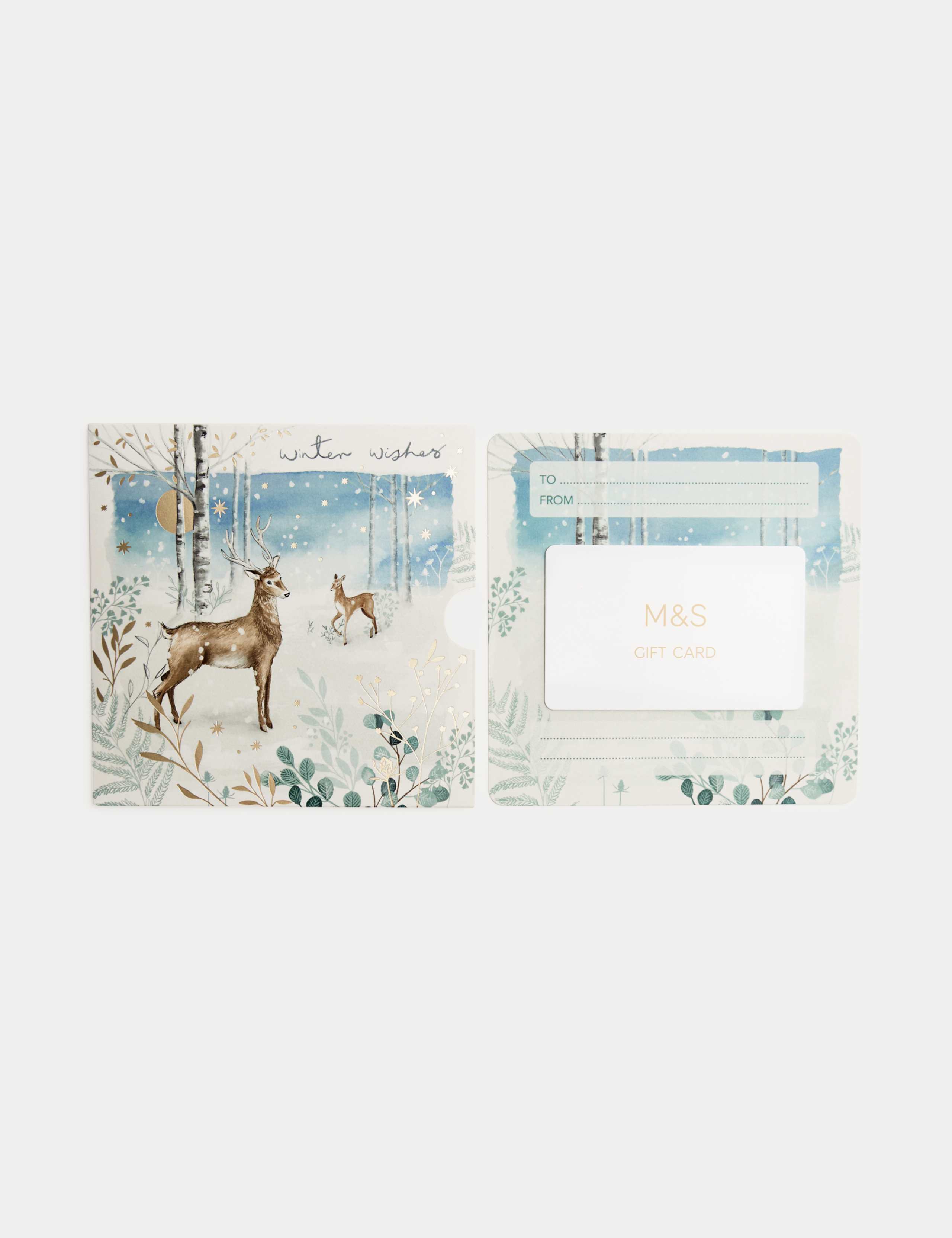 Christmas Deer Gift Card 3 of 4