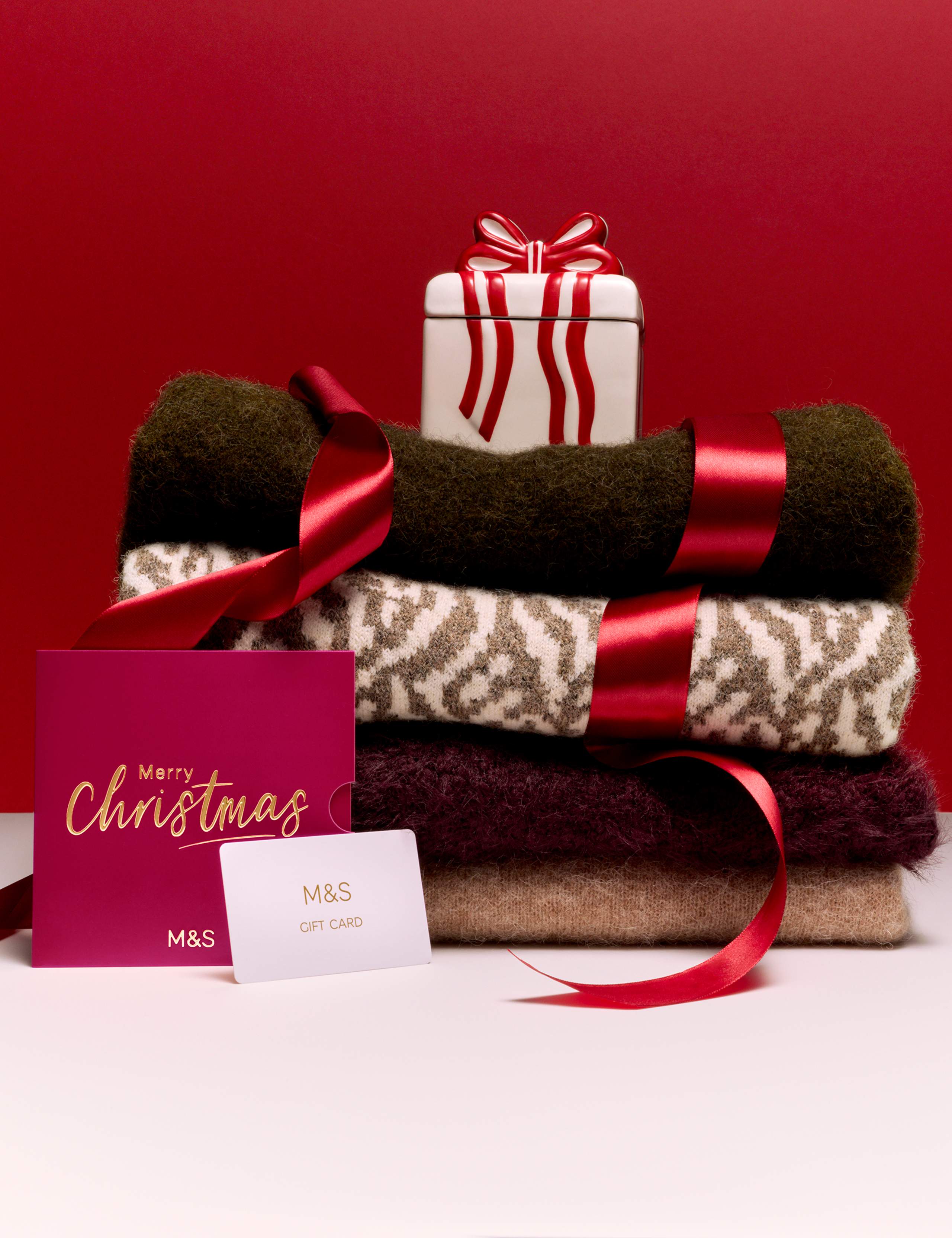 Christmas Red M&S Gift Card 5 of 6