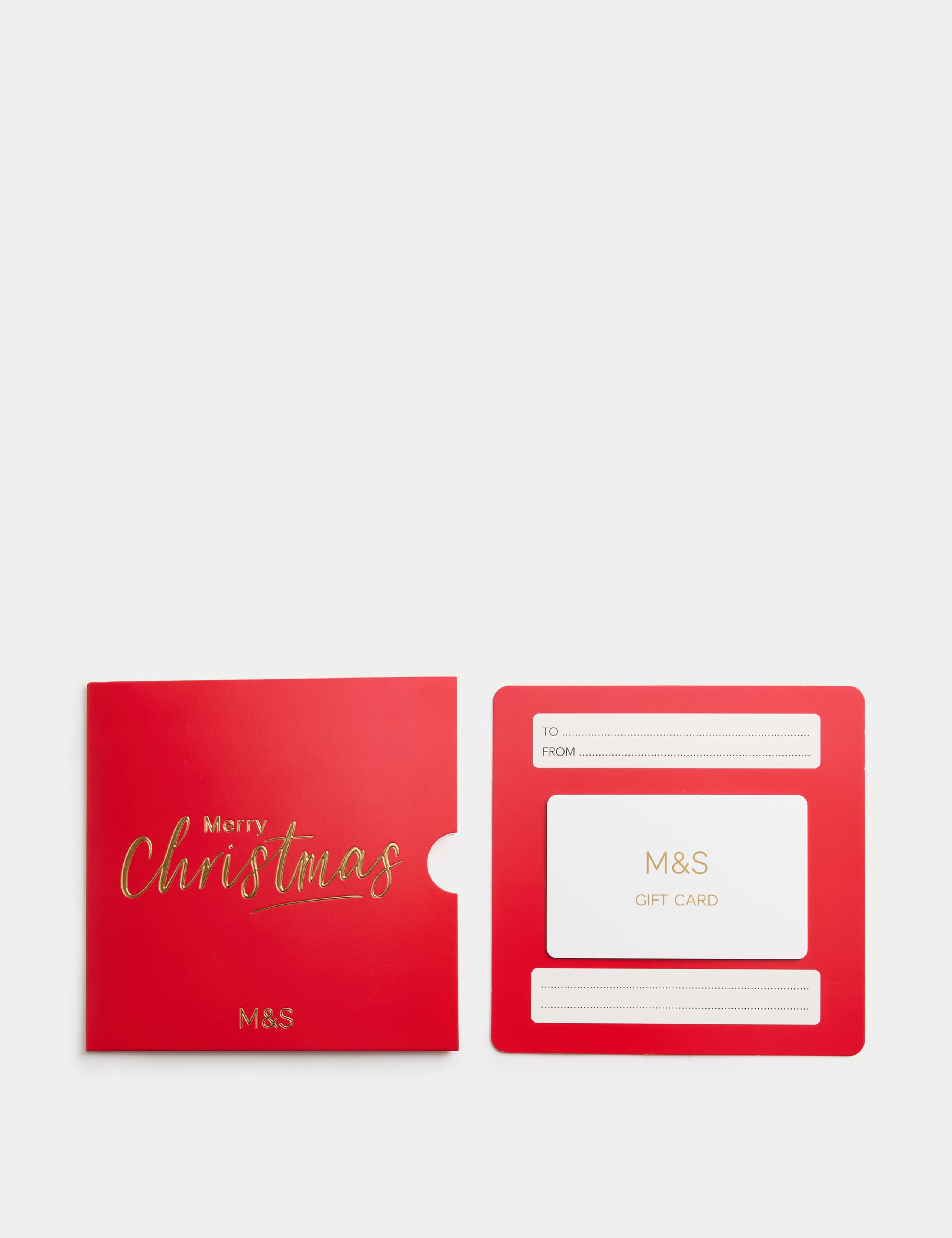 Christmas Red M&S Gift Card 2 of 6