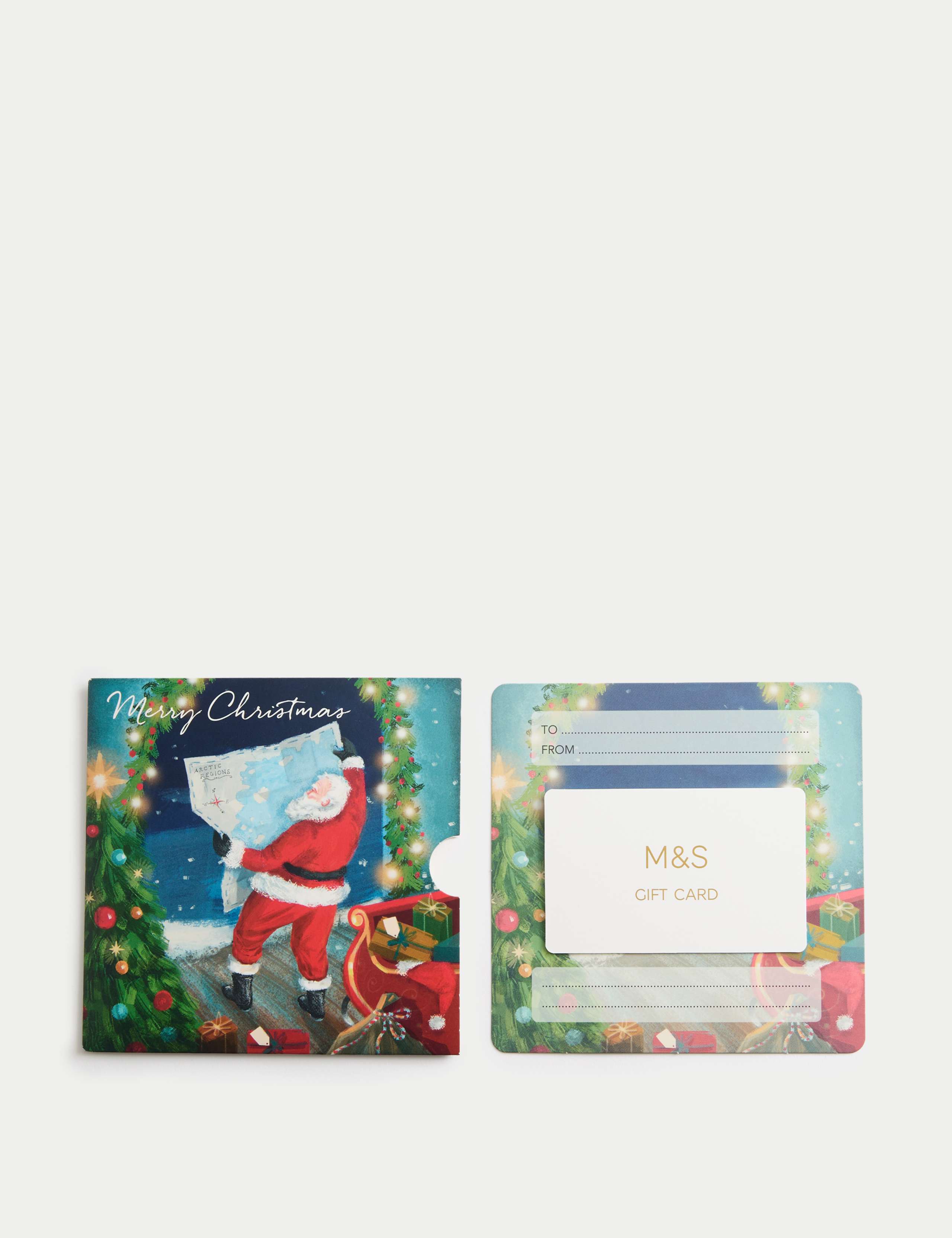 Christmas Santa Gift Card 2 of 5