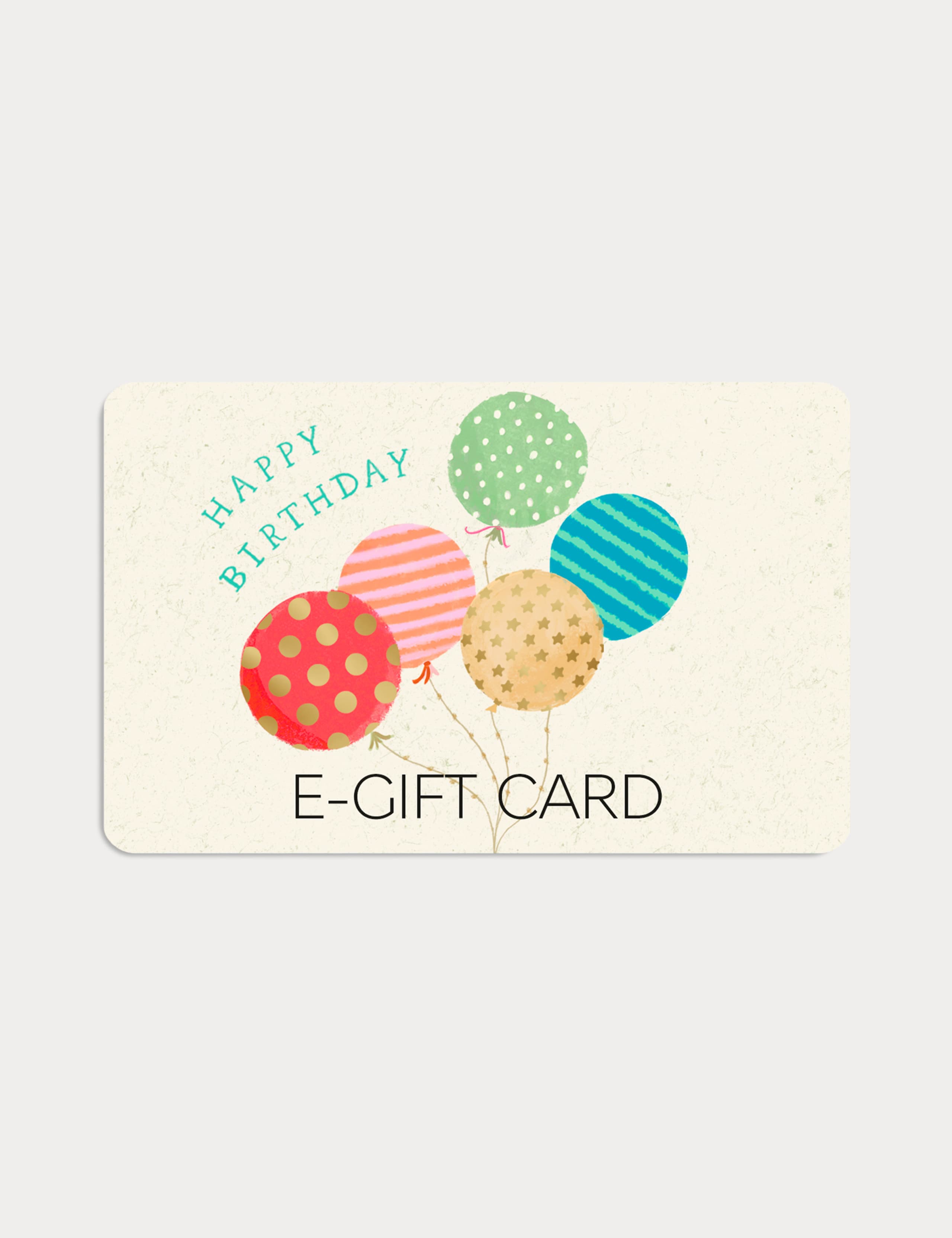 Birthday Balloons E-Gift Card 1 of 1