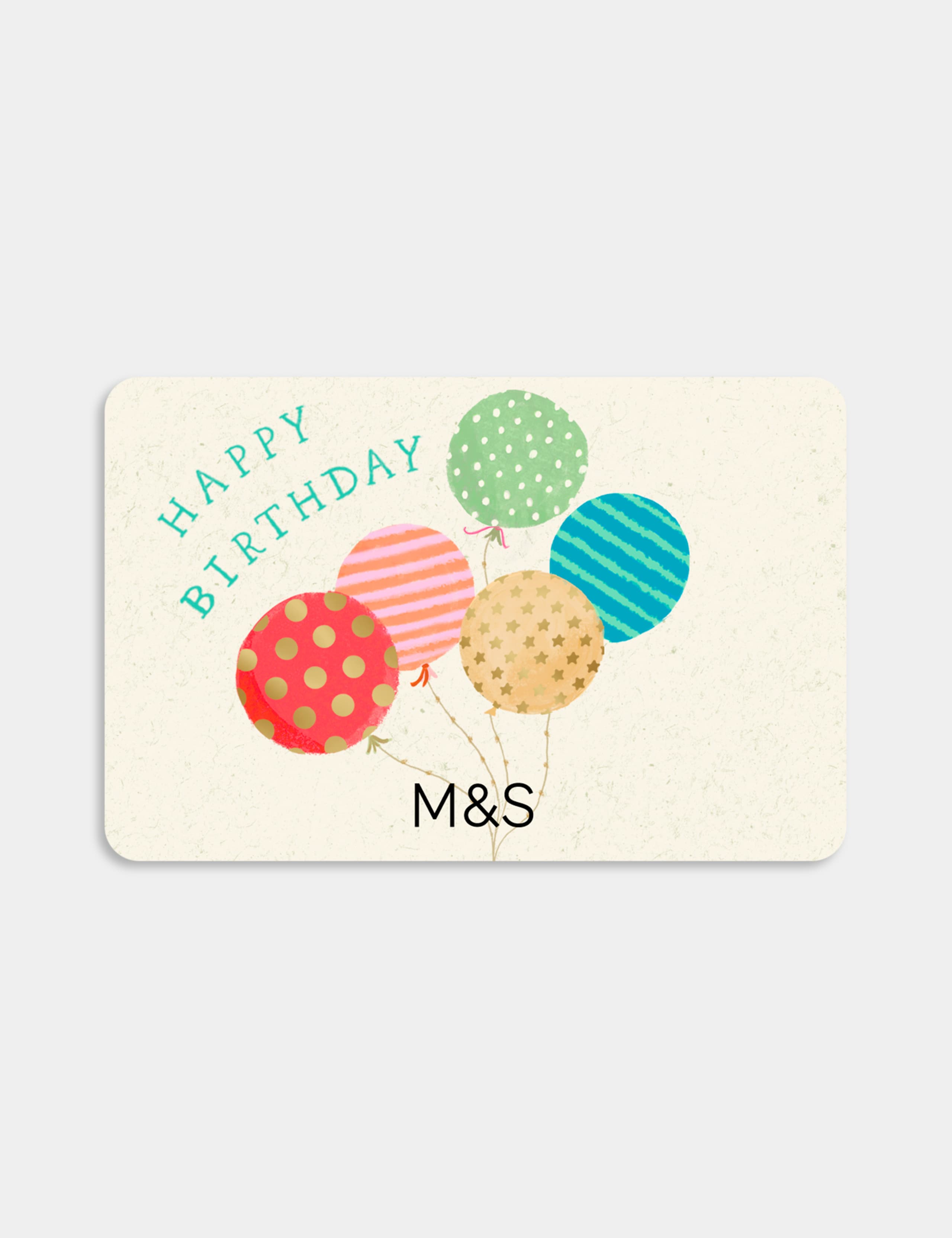 Birthday Balloons E-Gift Card 1 of 1