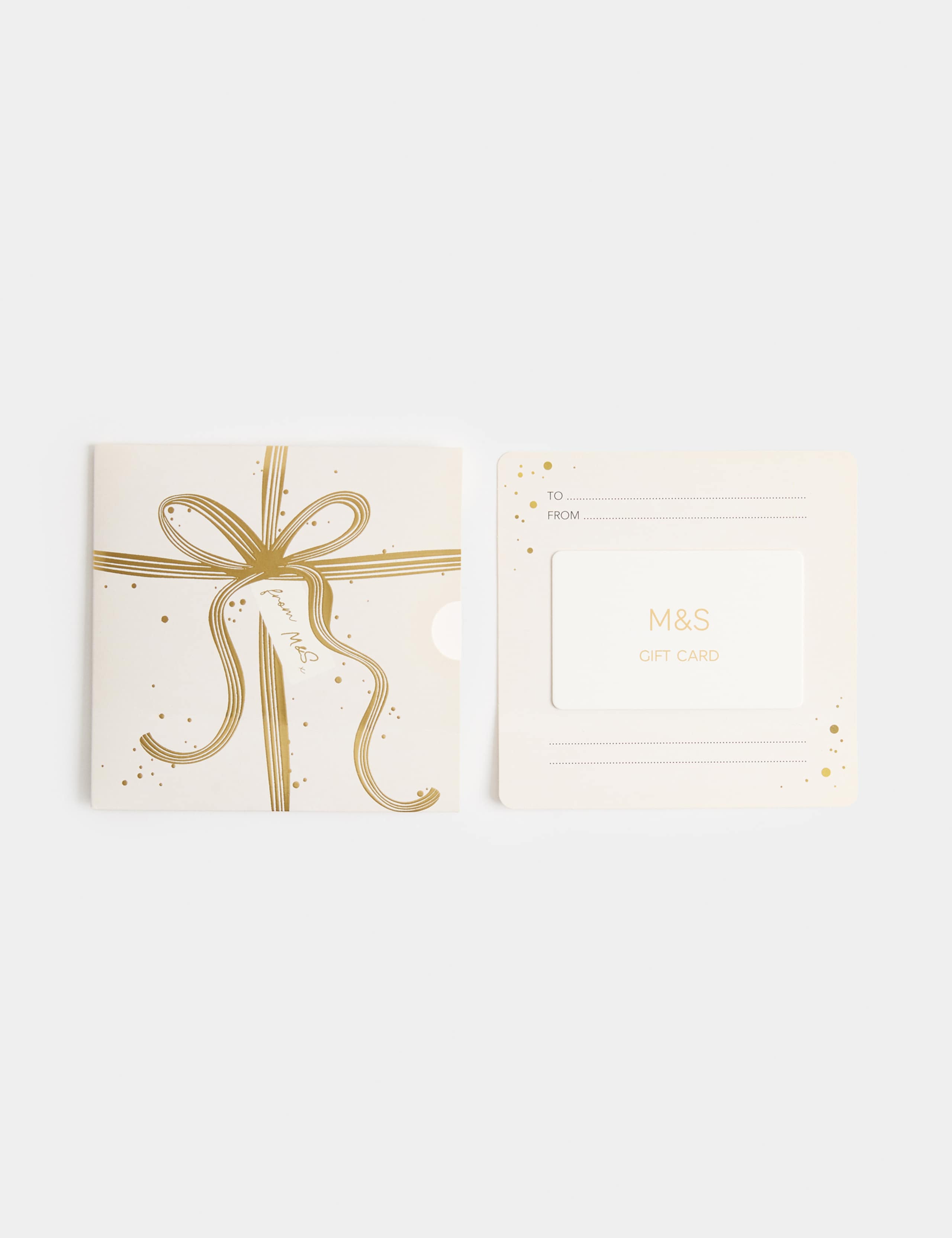 Gold Bow Gift Card 2 of 3