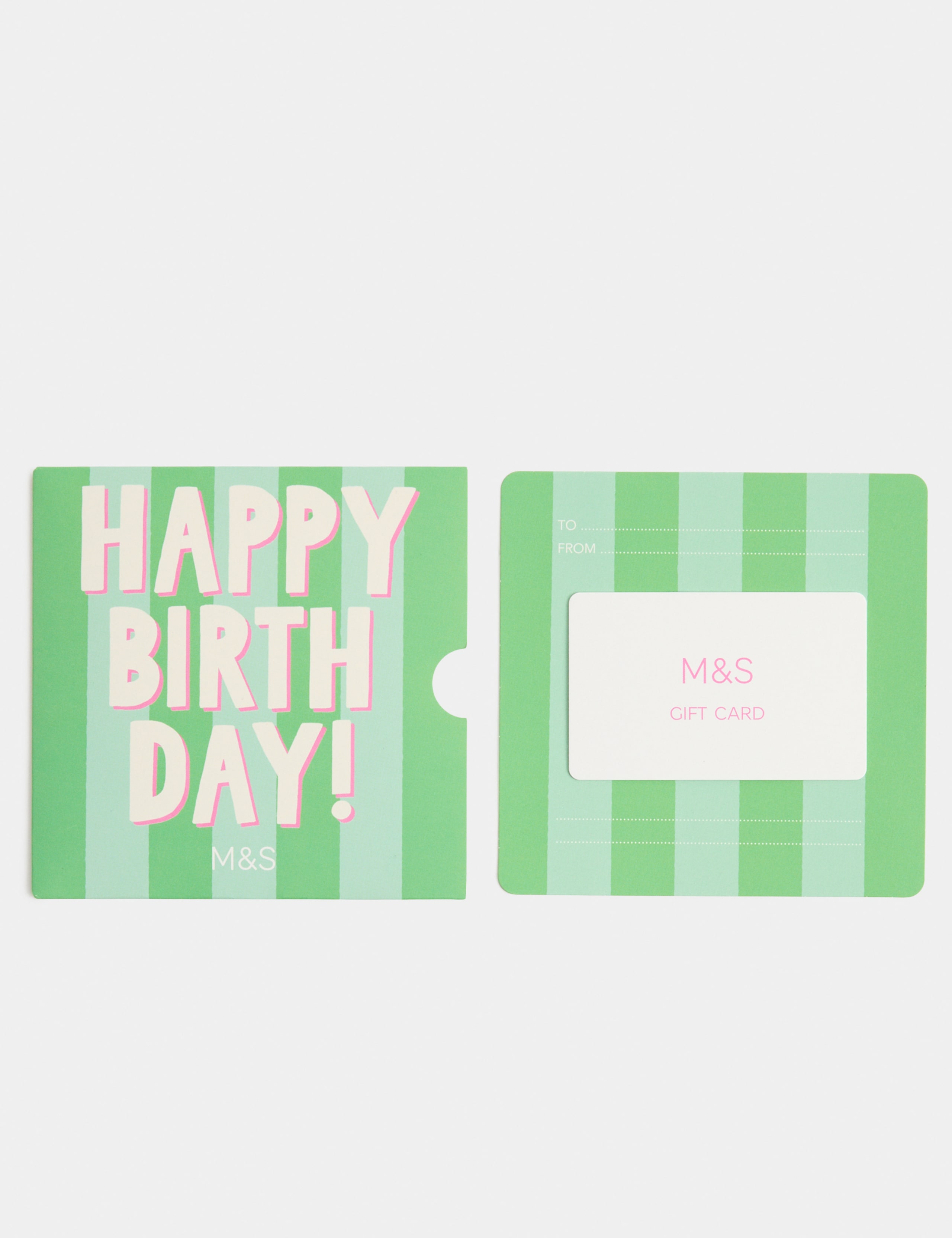 Birthday Stripe Gift Card 2 of 3