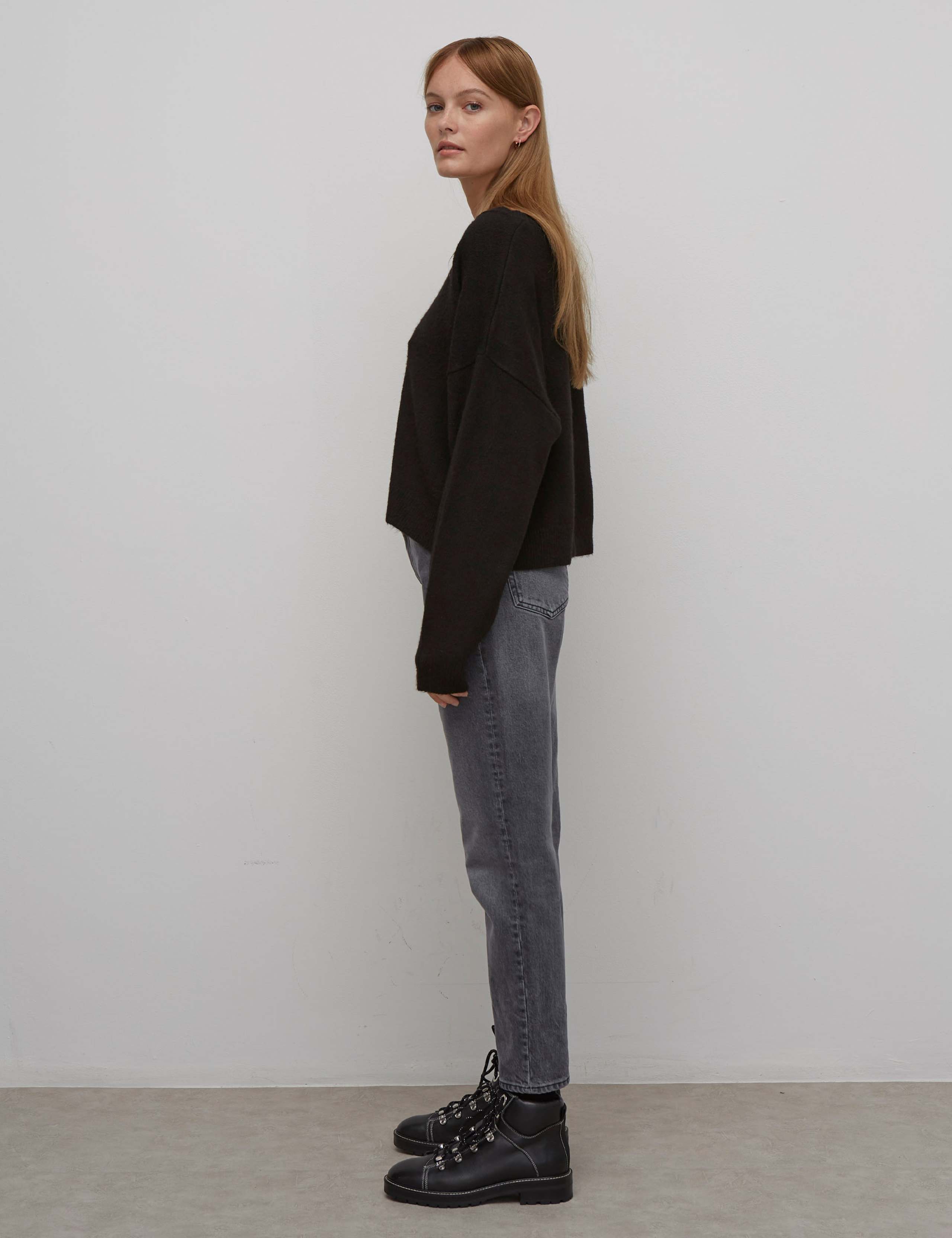 Crew Neck Relaxed Jumper 4 of 5