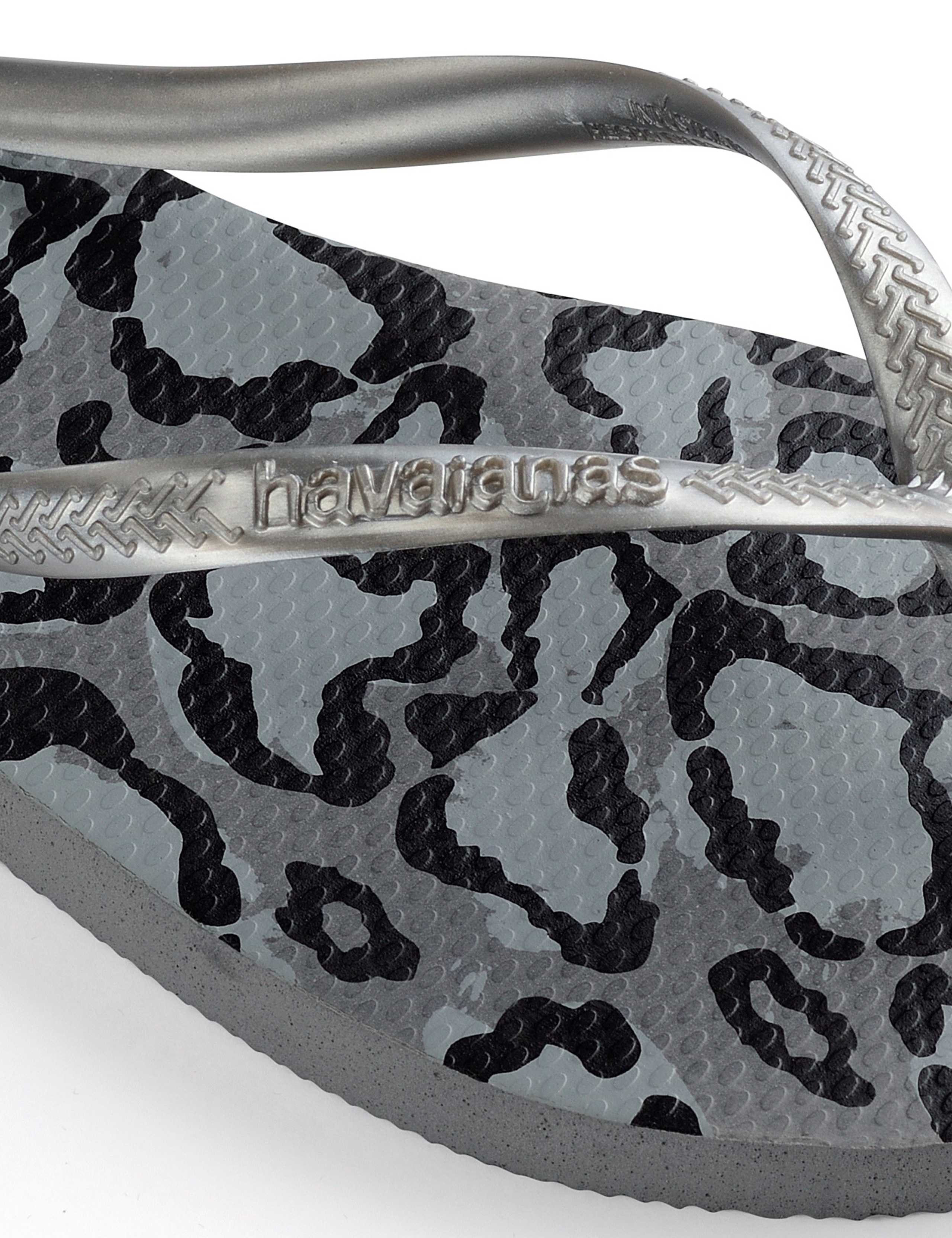 Animal Print Flip Flops 3 of 4