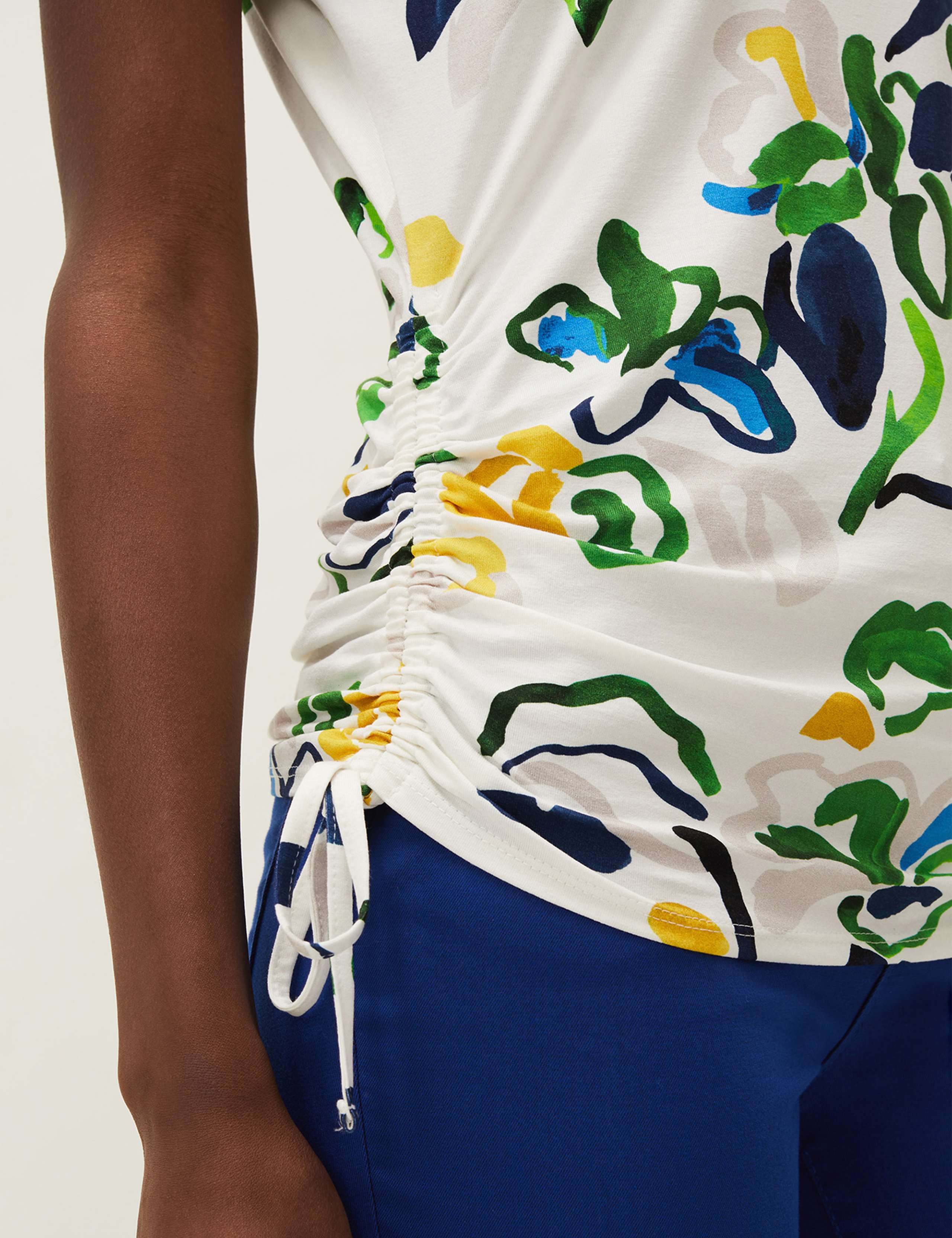 Floral Round Neck Regular Fit T-Shirt 5 of 5