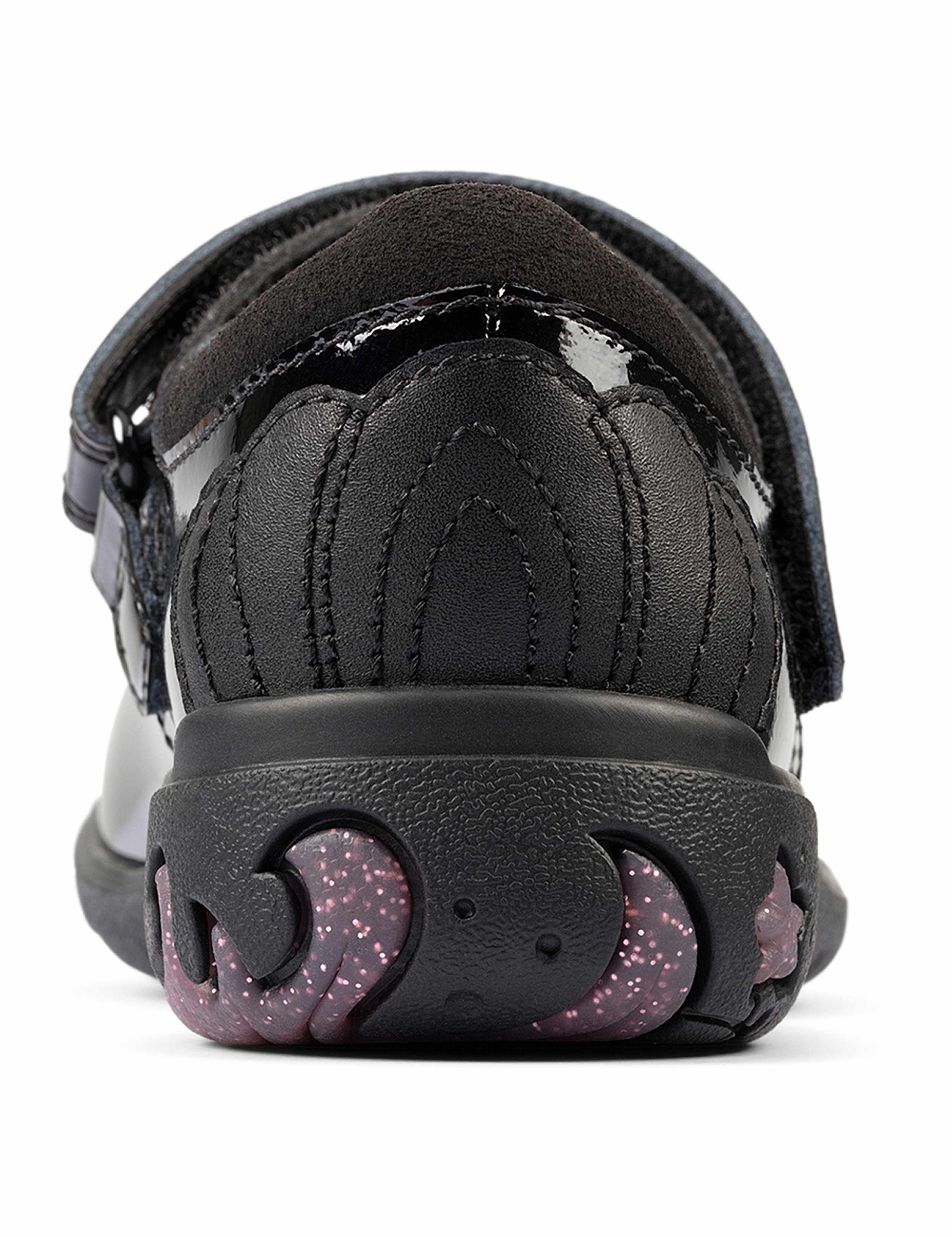 Kids' Leather Riptape Mary Jane Shoes (Kid size 10-2.5) 3 of 5