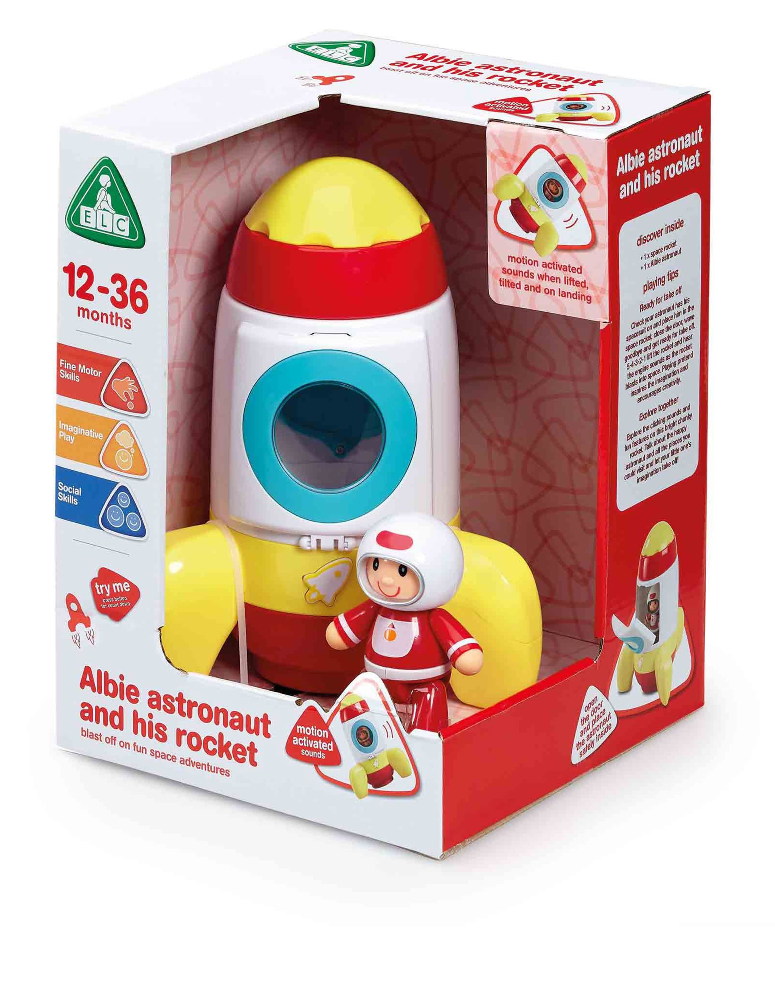 Albie Astronaut And His Rocket (1-3 Yrs) 1 of 2