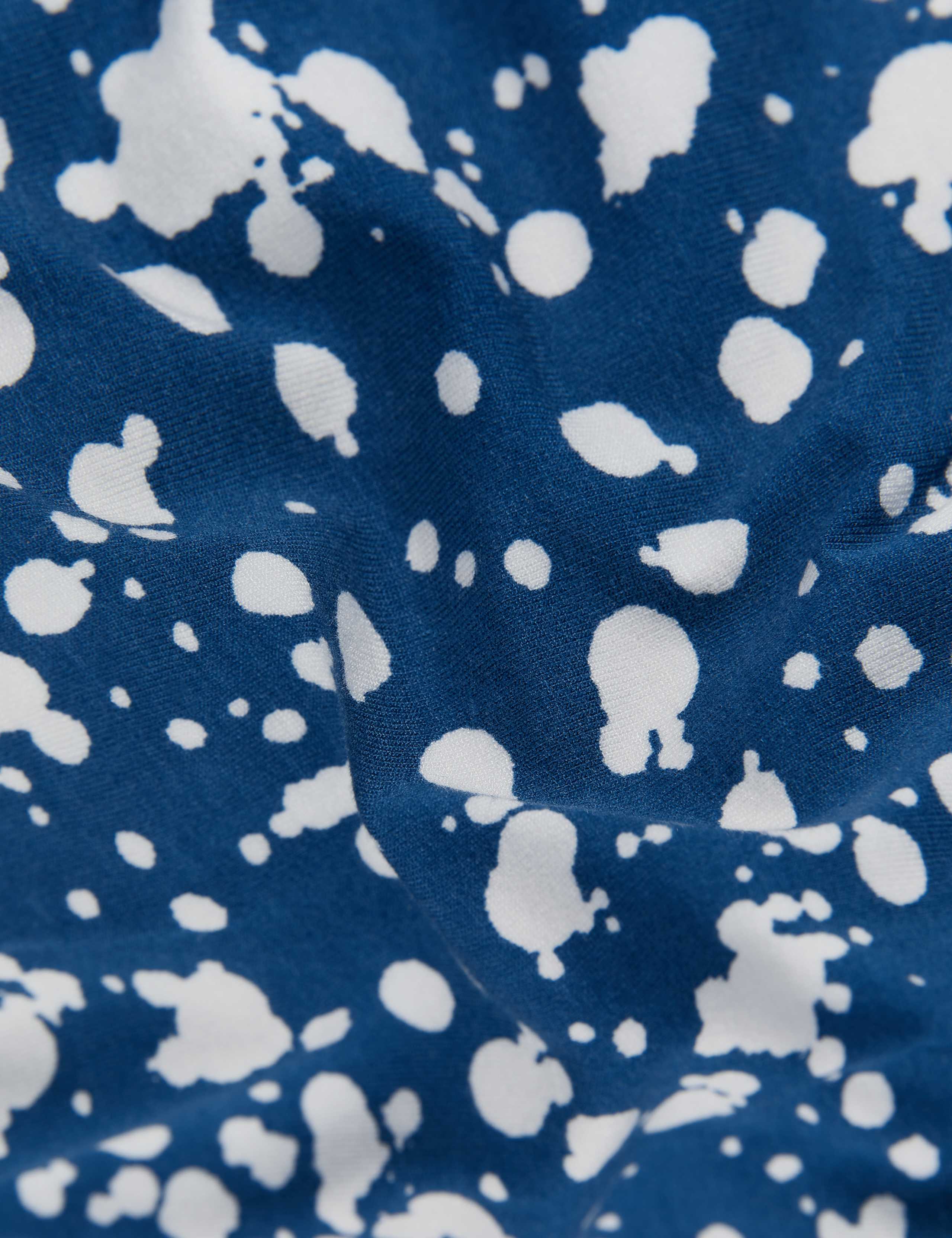 Jersey Printed V-Neck Shift Dress 6 of 6