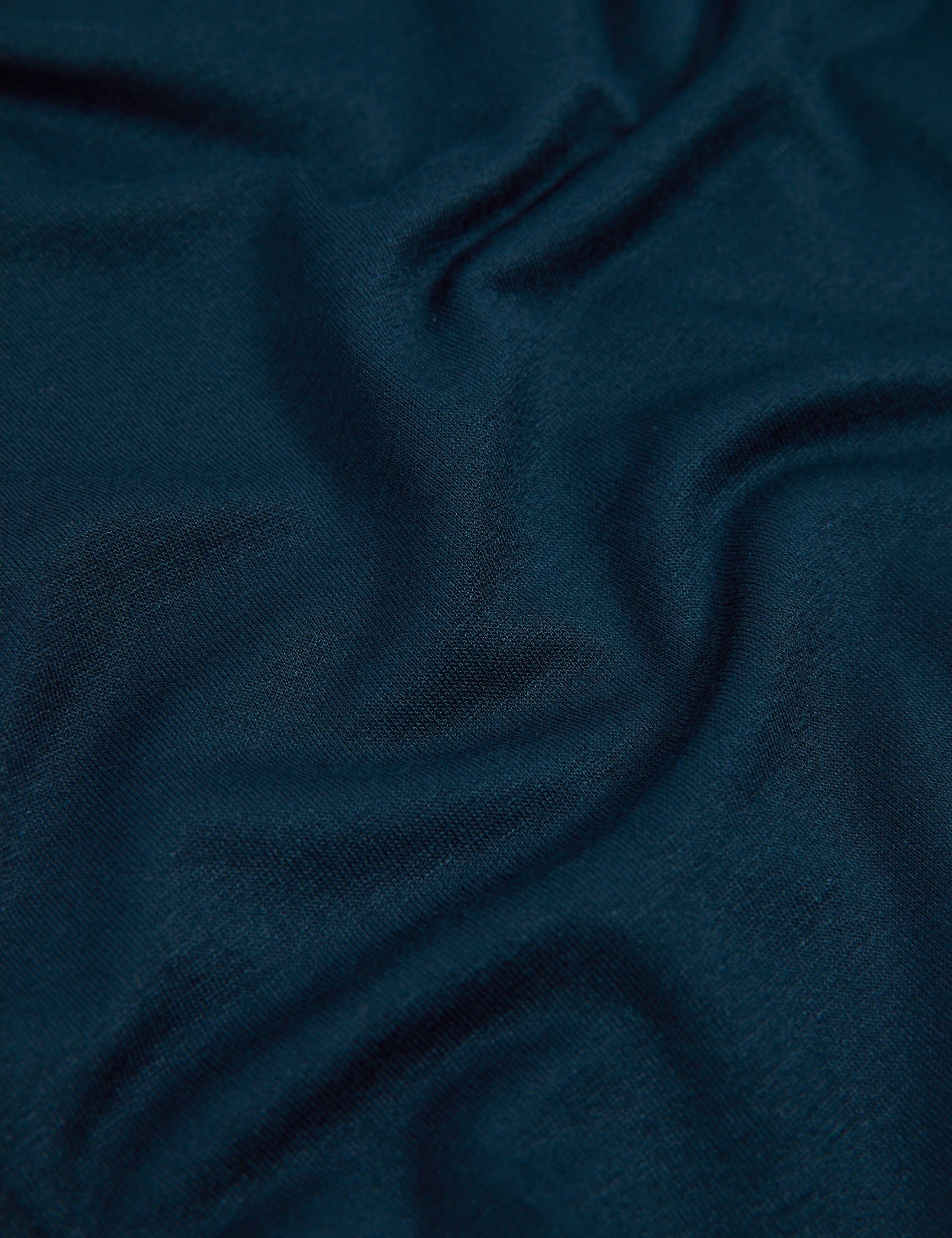 Jersey Scoop Neck 3/4 Sleeve Top 6 of 6