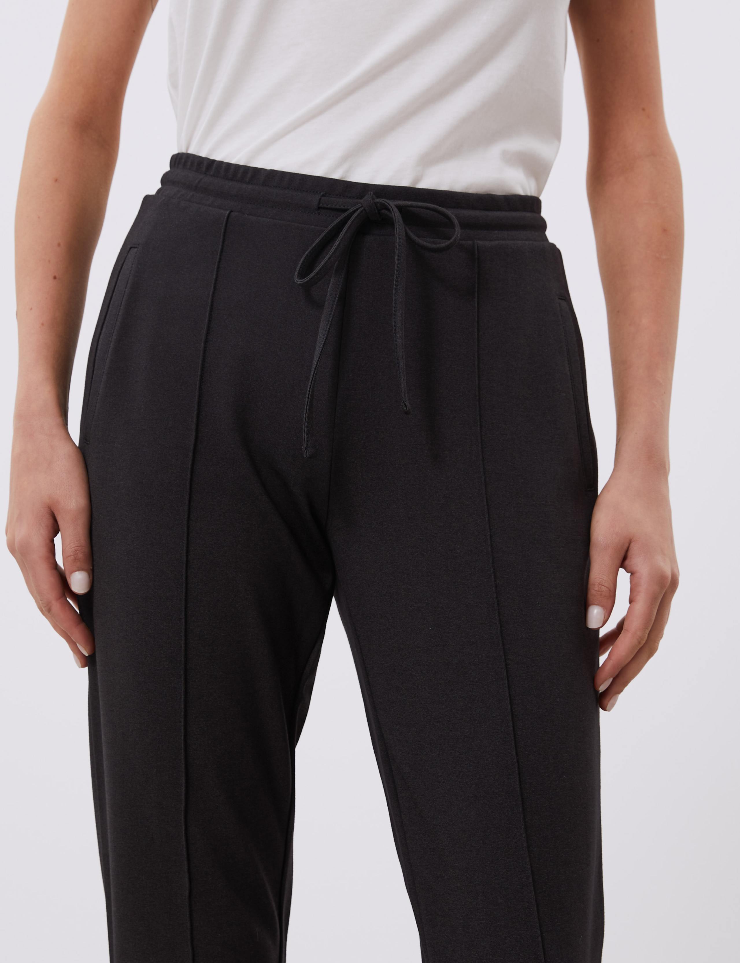 Jersey Drawstring Joggers 3 of 5