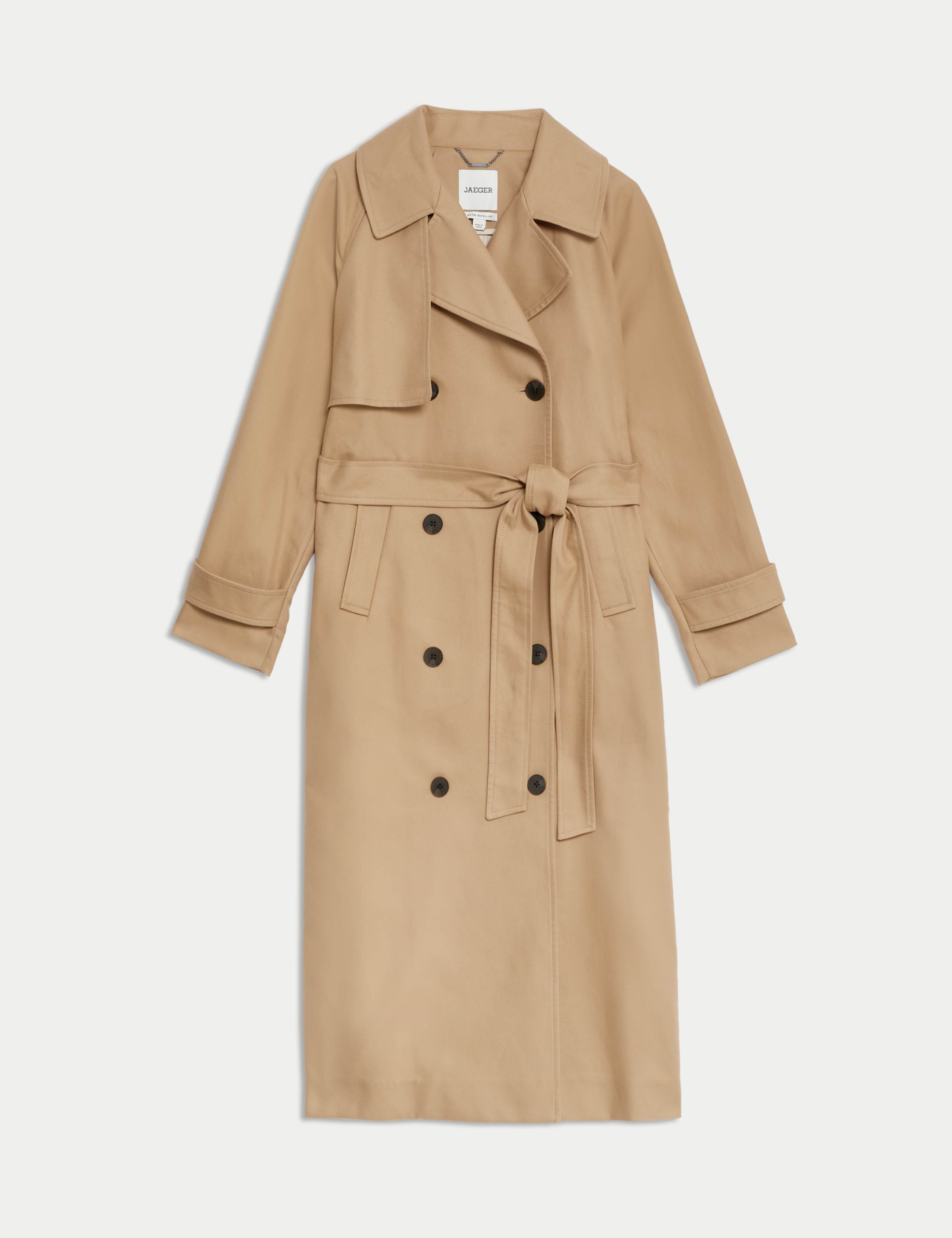 Pure Cotton Belted Trench Coat 2 of 8