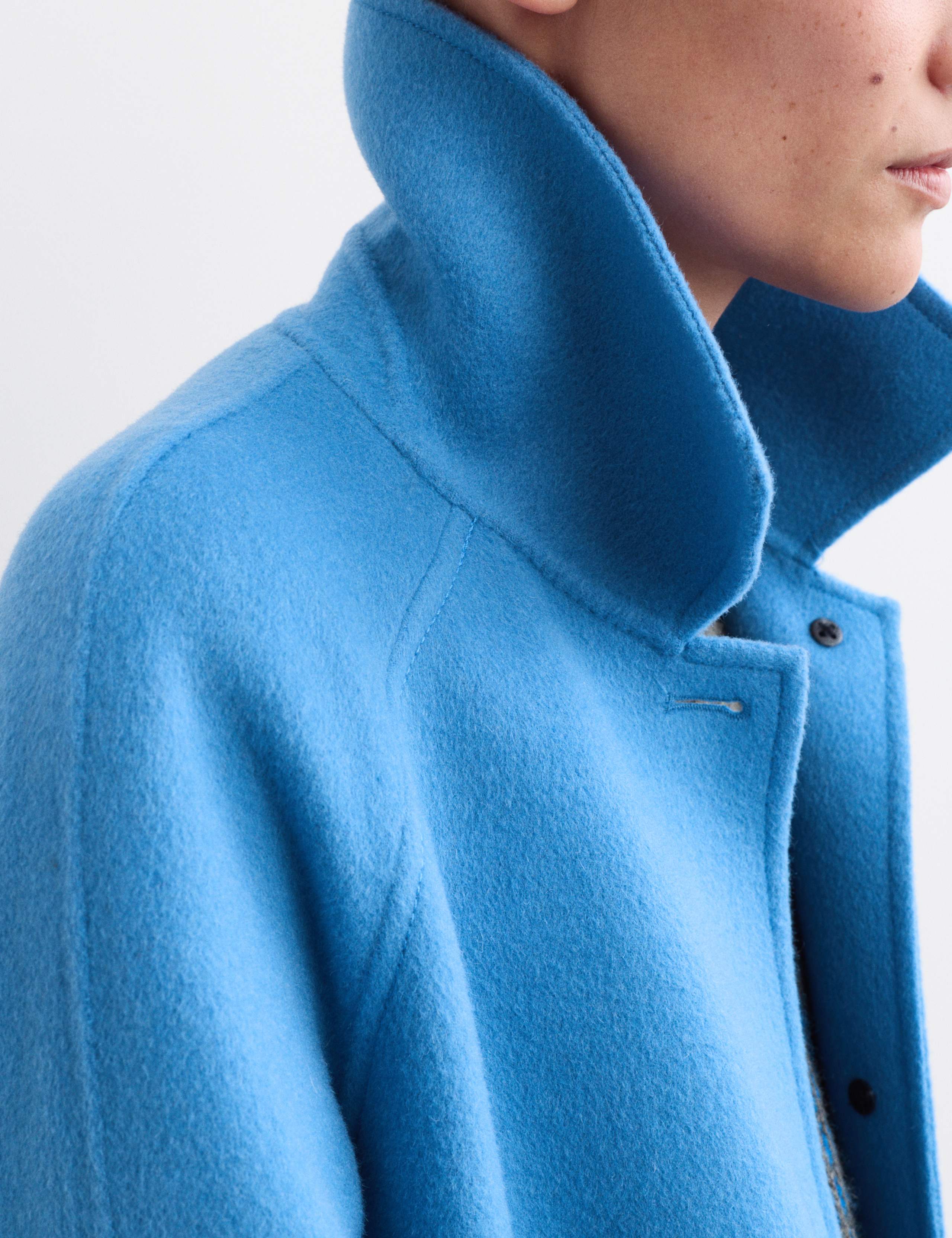 Pure Wool Belted Longline Car Coat 3 of 8