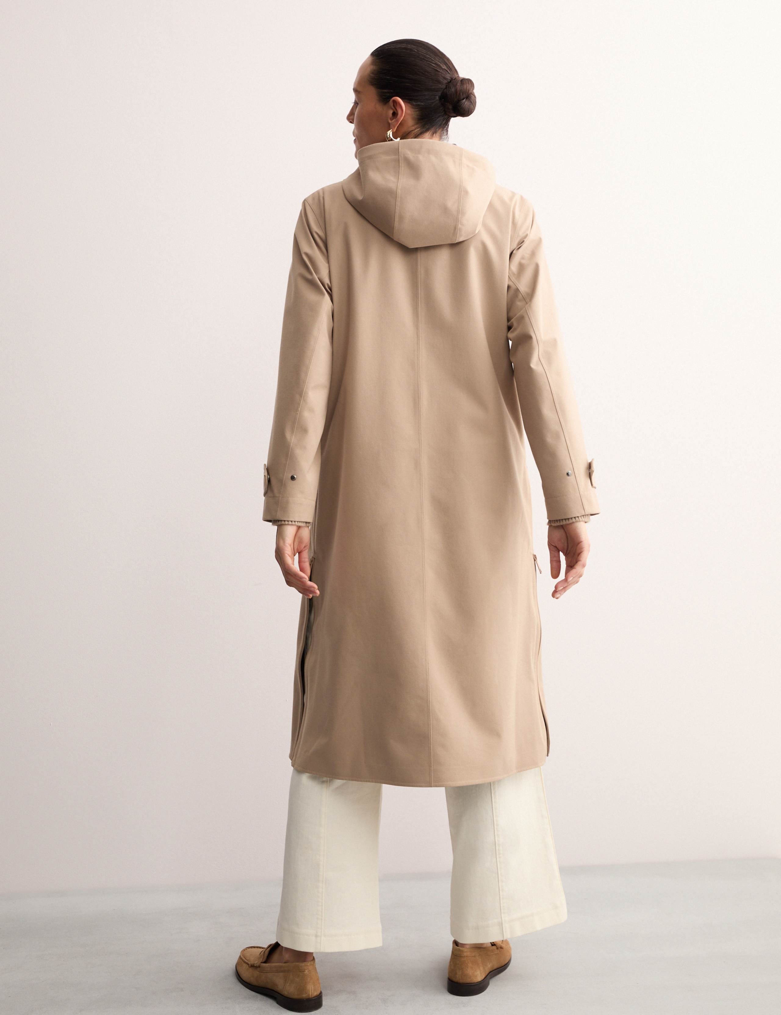 Waterproof Twill Hooded Raincoat 7 of 8