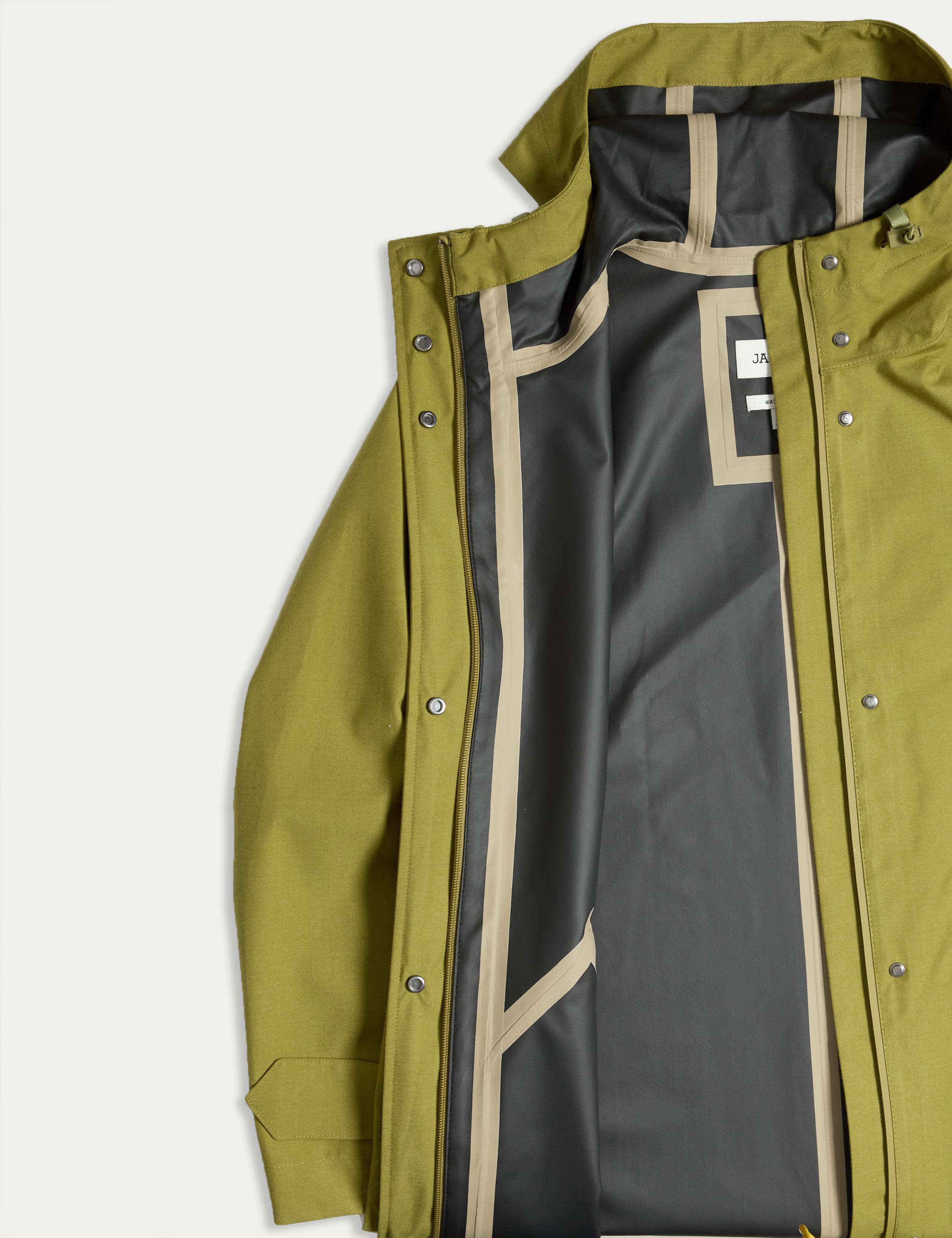 Waterproof Twill Hooded Raincoat 10 of 11