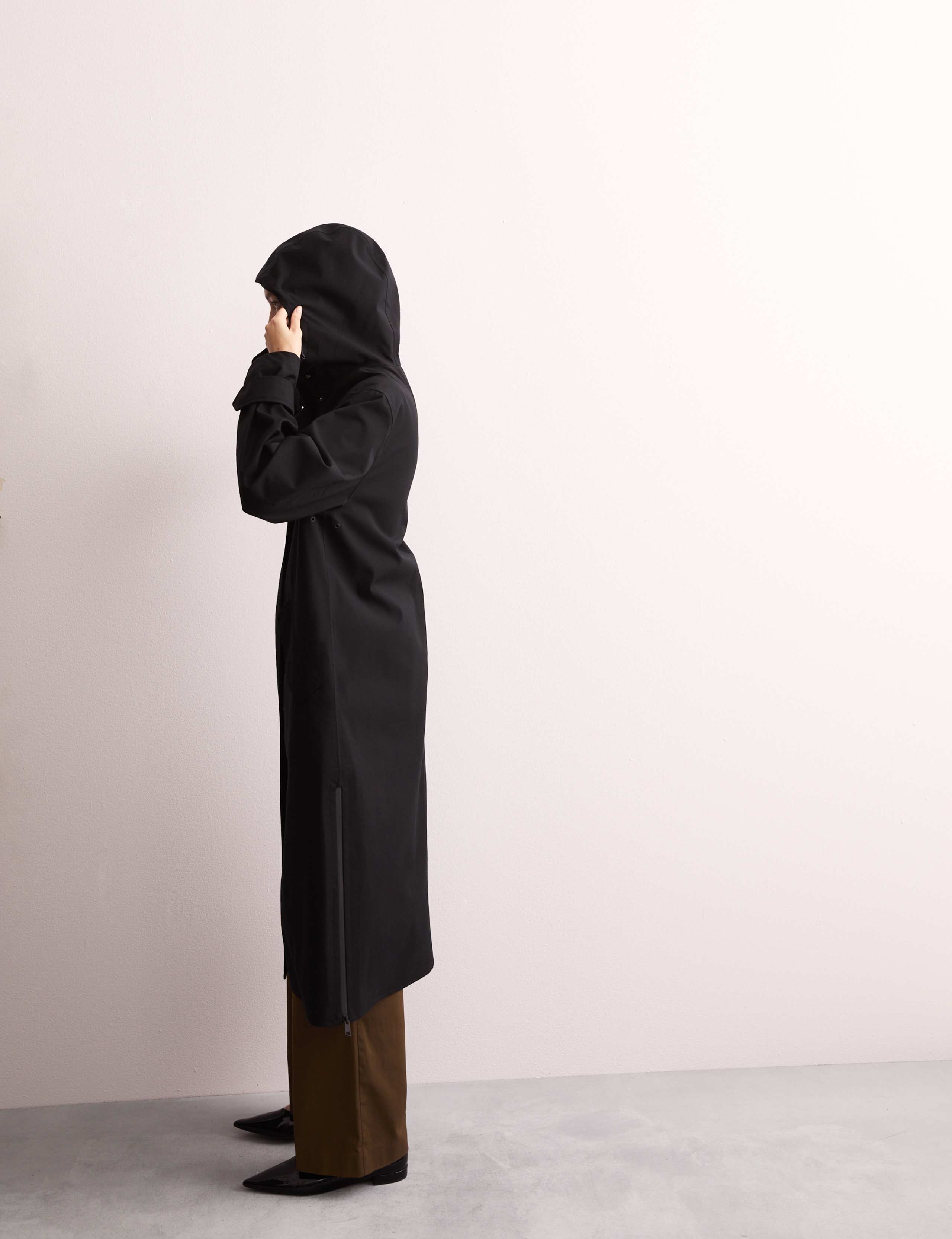 Waterproof Twill Hooded Raincoat 6 of 8