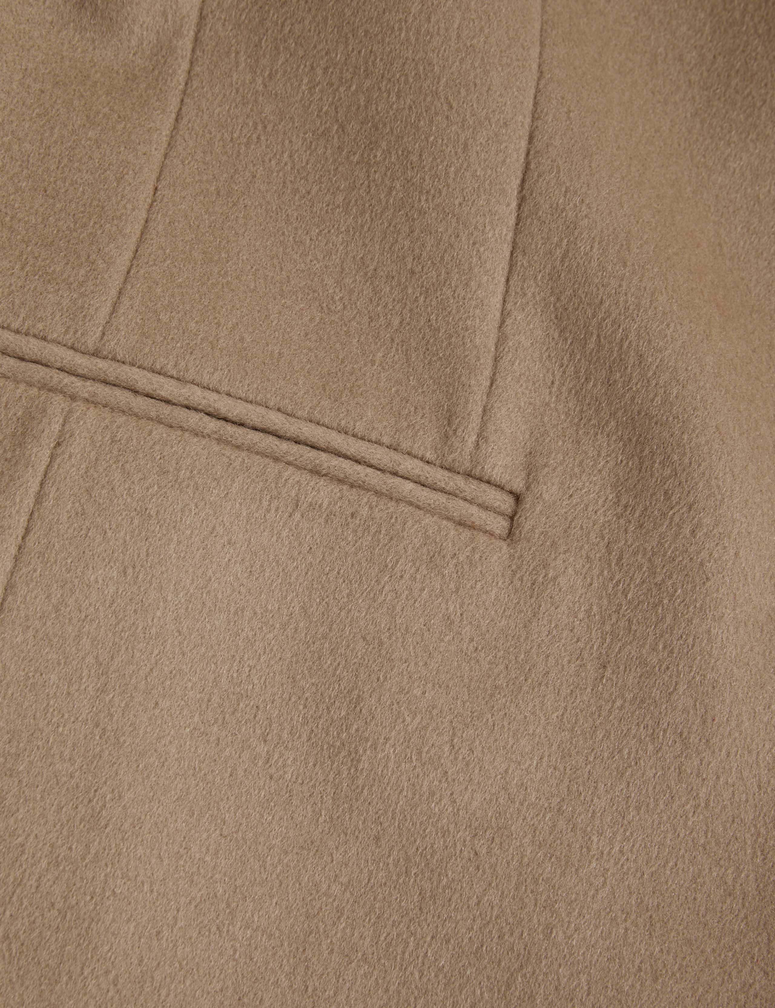 Pure Wool Single Breasted Boyfriend Coat 8 of 8