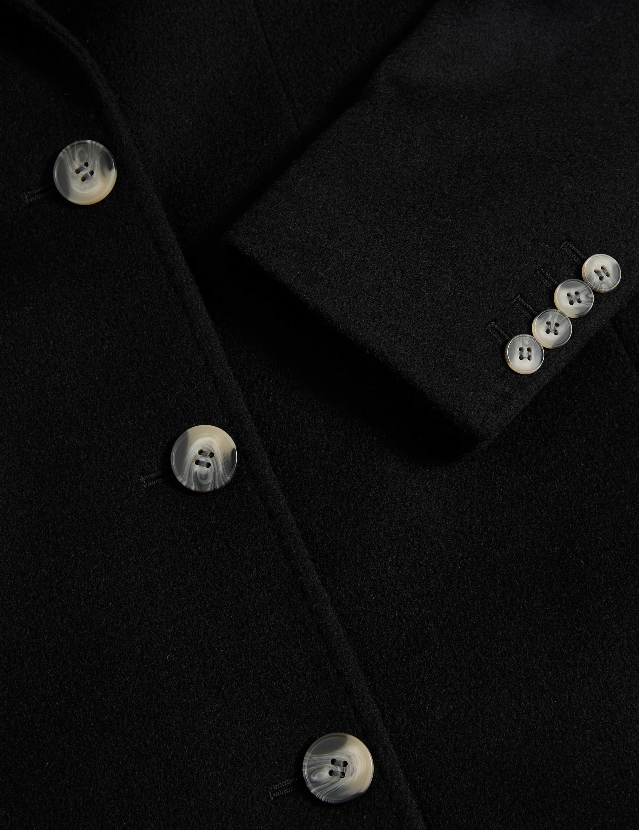 Pure Wool Single Breasted Boyfriend Coat 7 of 7