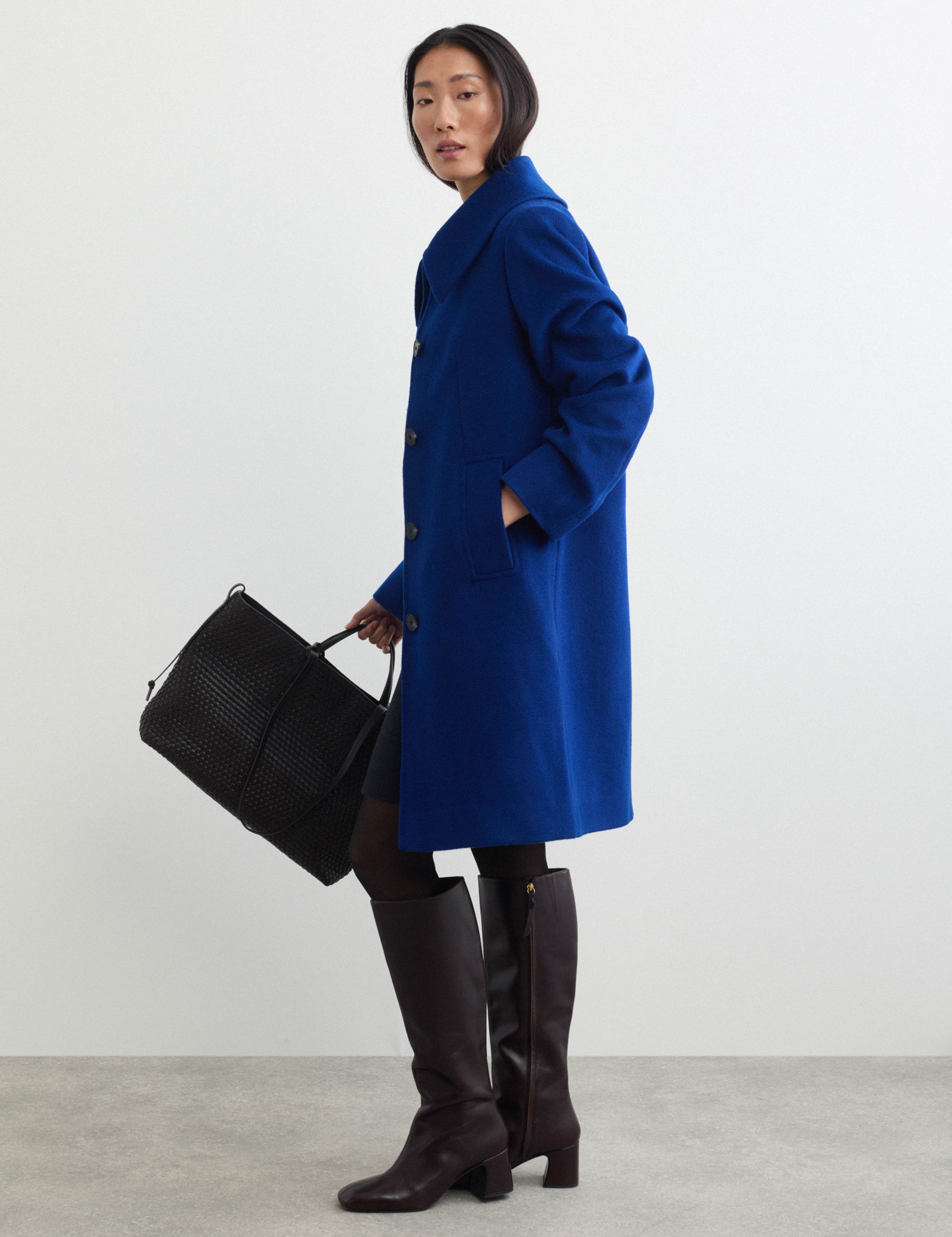 Pure Wool Collared Short Coat 6 of 8