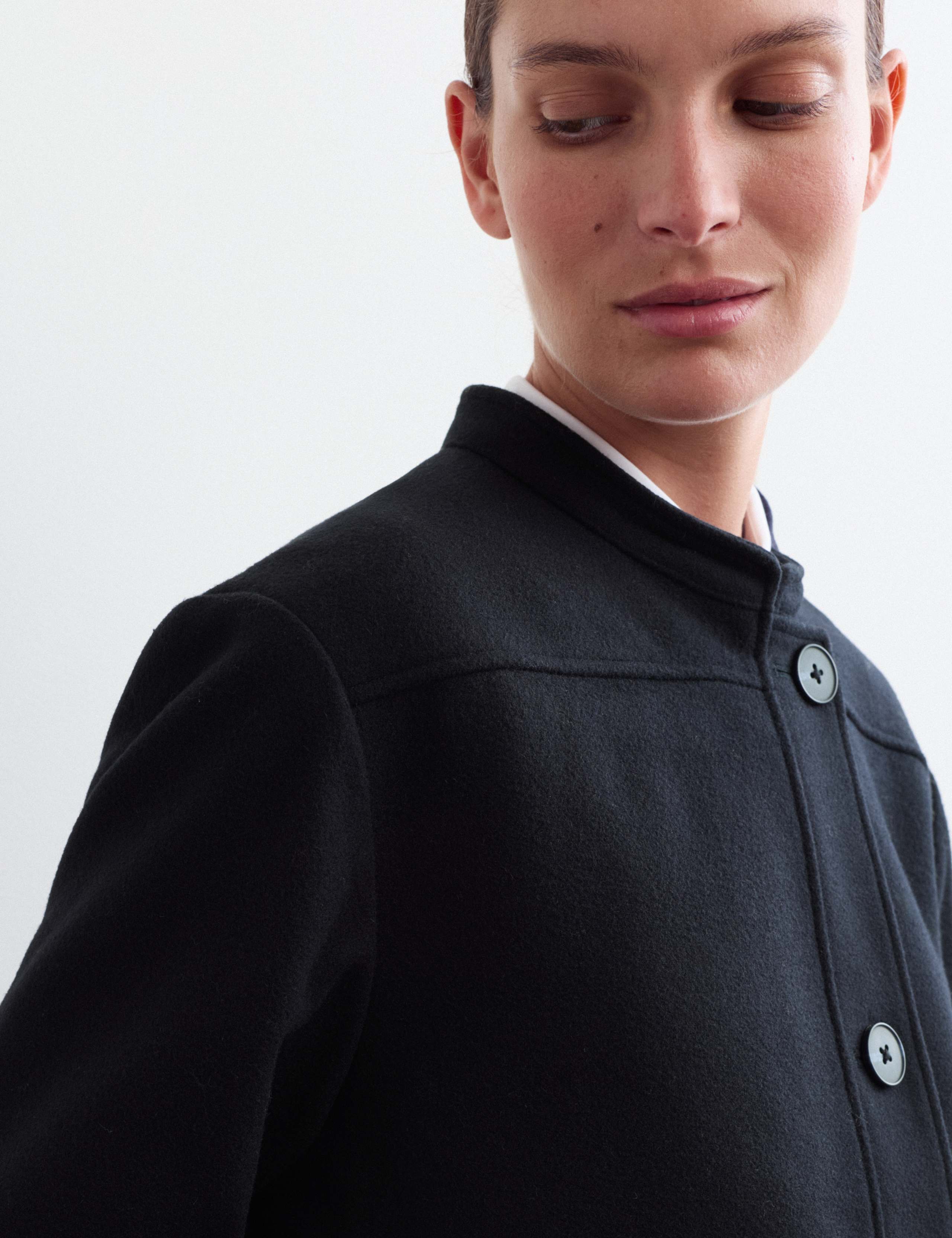Wool Rich Collared Coat 4 of 8