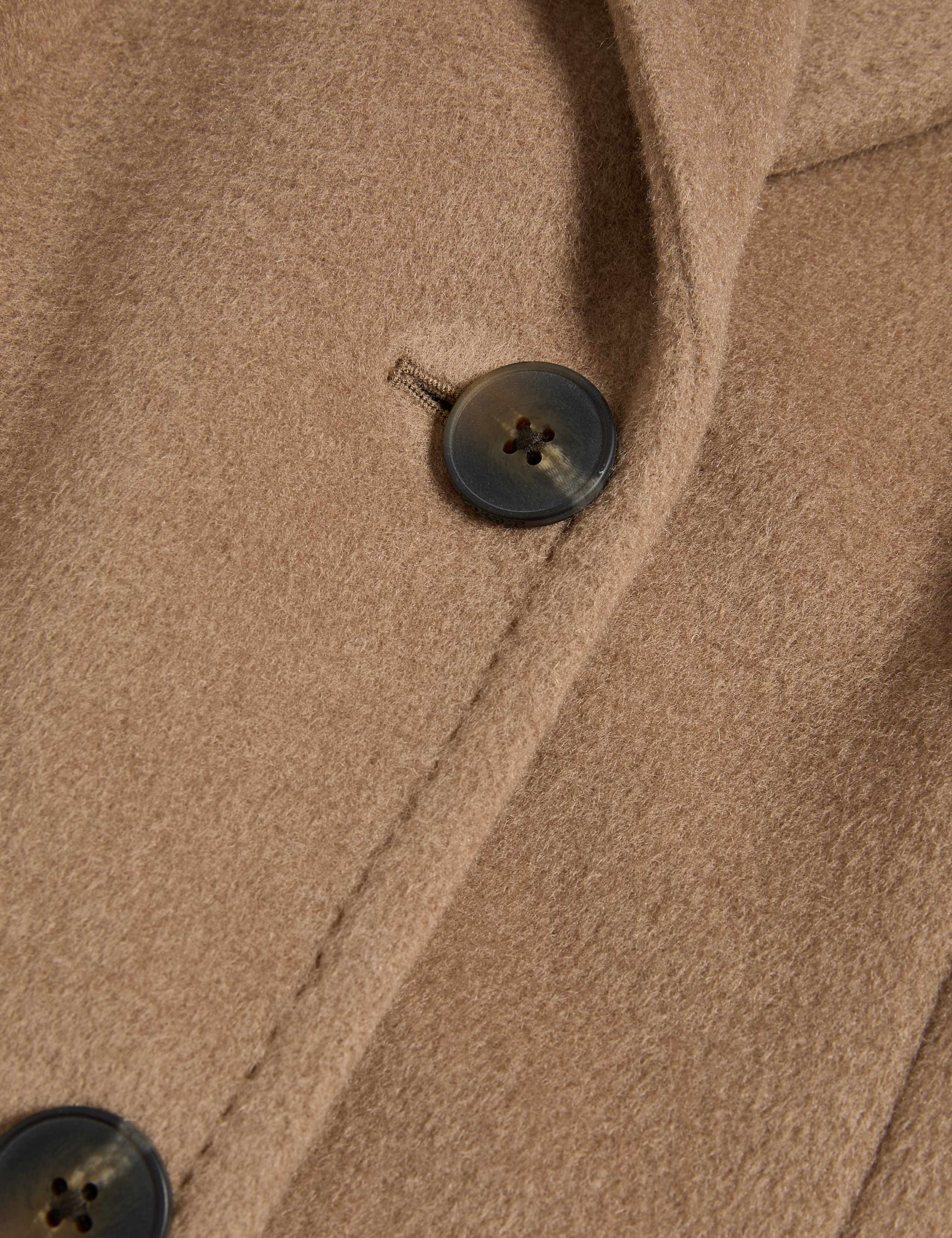 Longline Pure Wool Boyfriend Coat 8 of 8