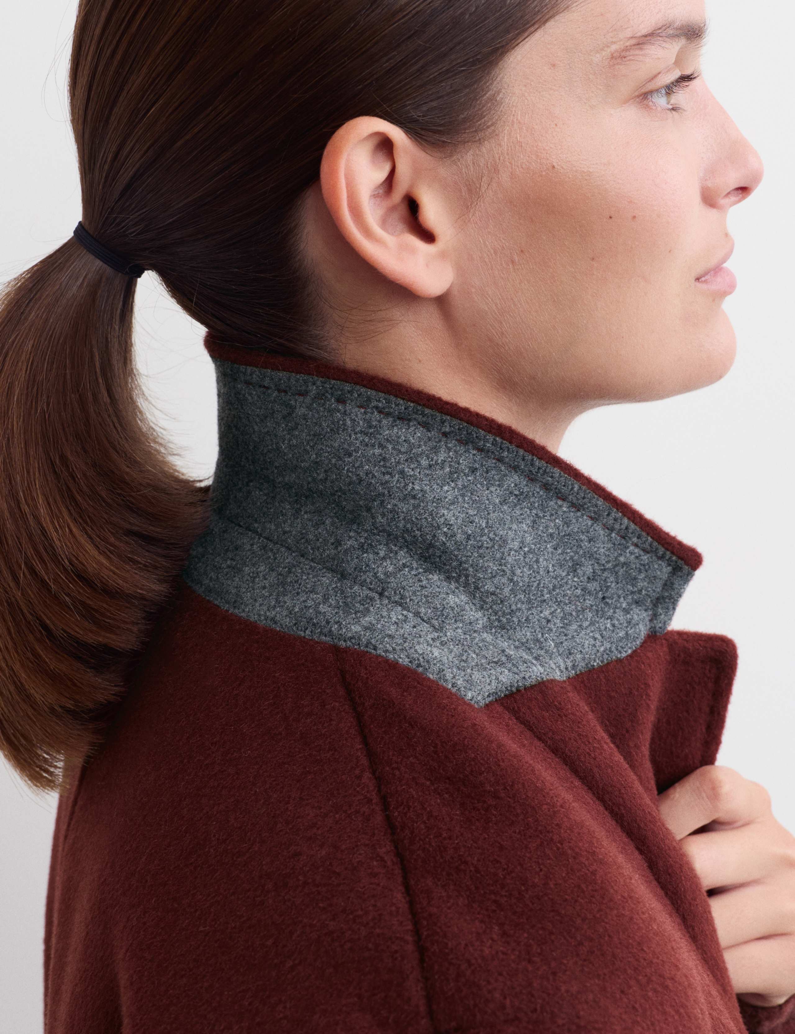 Longline Pure Wool Boyfriend Coat 5 of 7