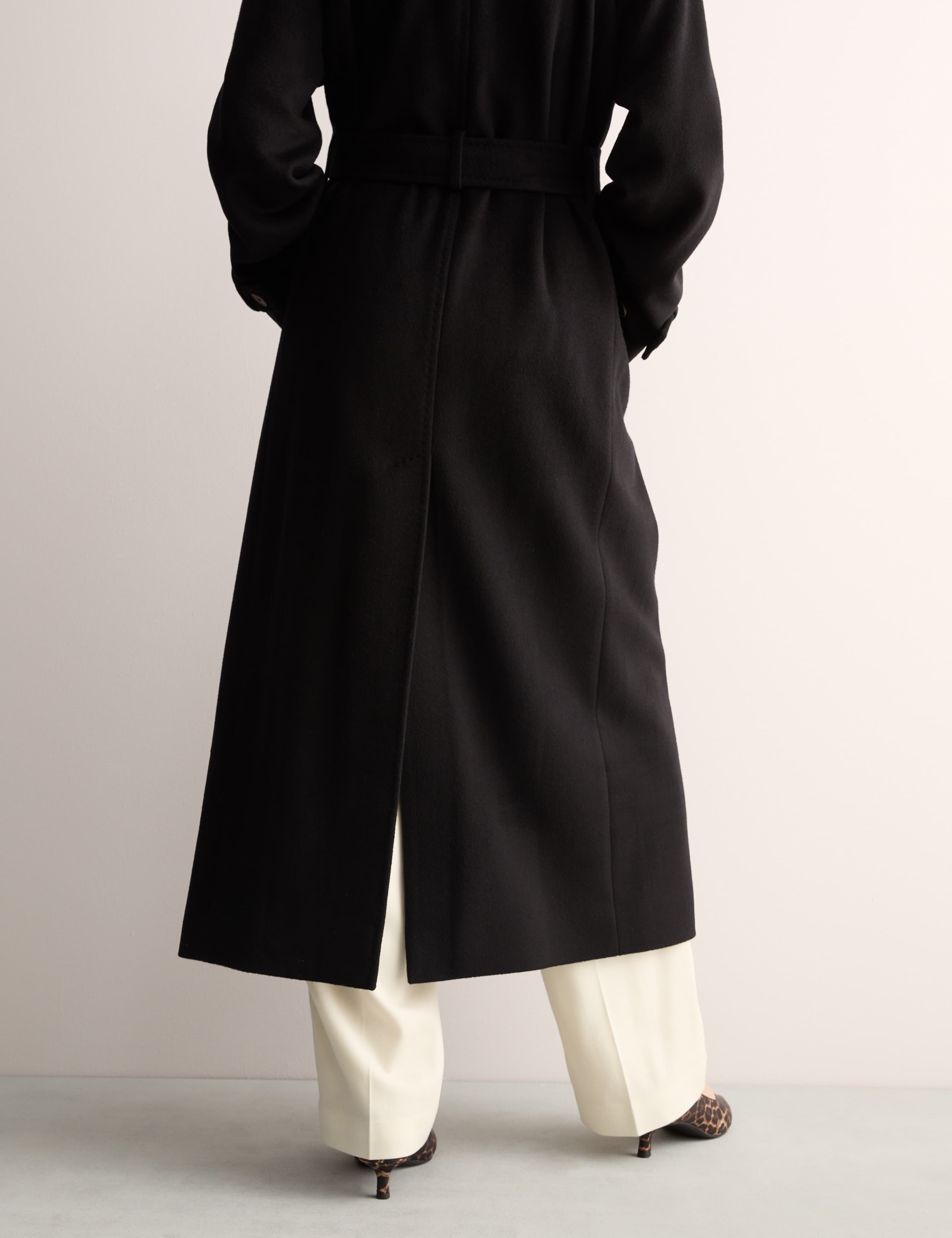 Pure Wool Wrap Coat 4 of 8
