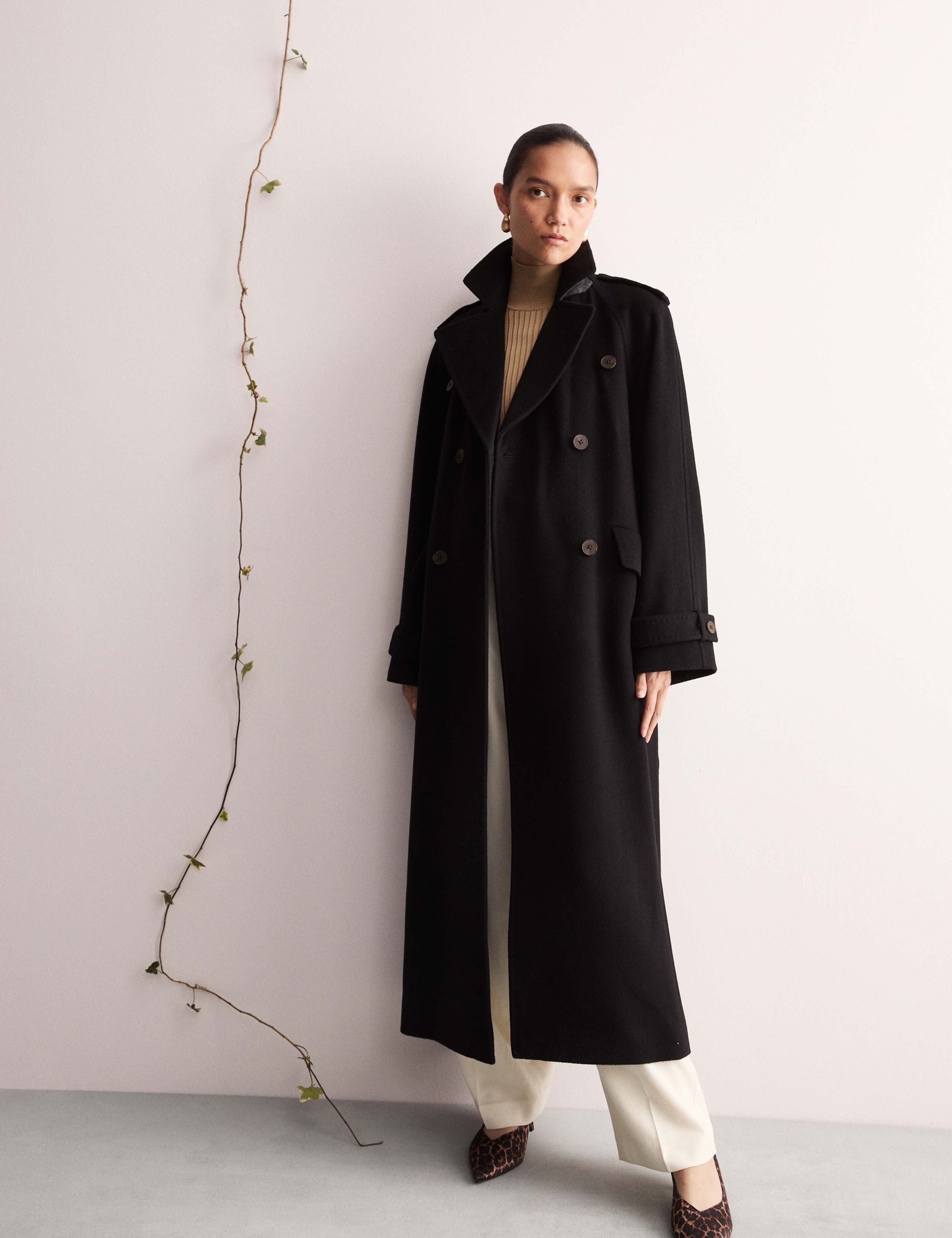 Pure Wool Wrap Coat 6 of 8