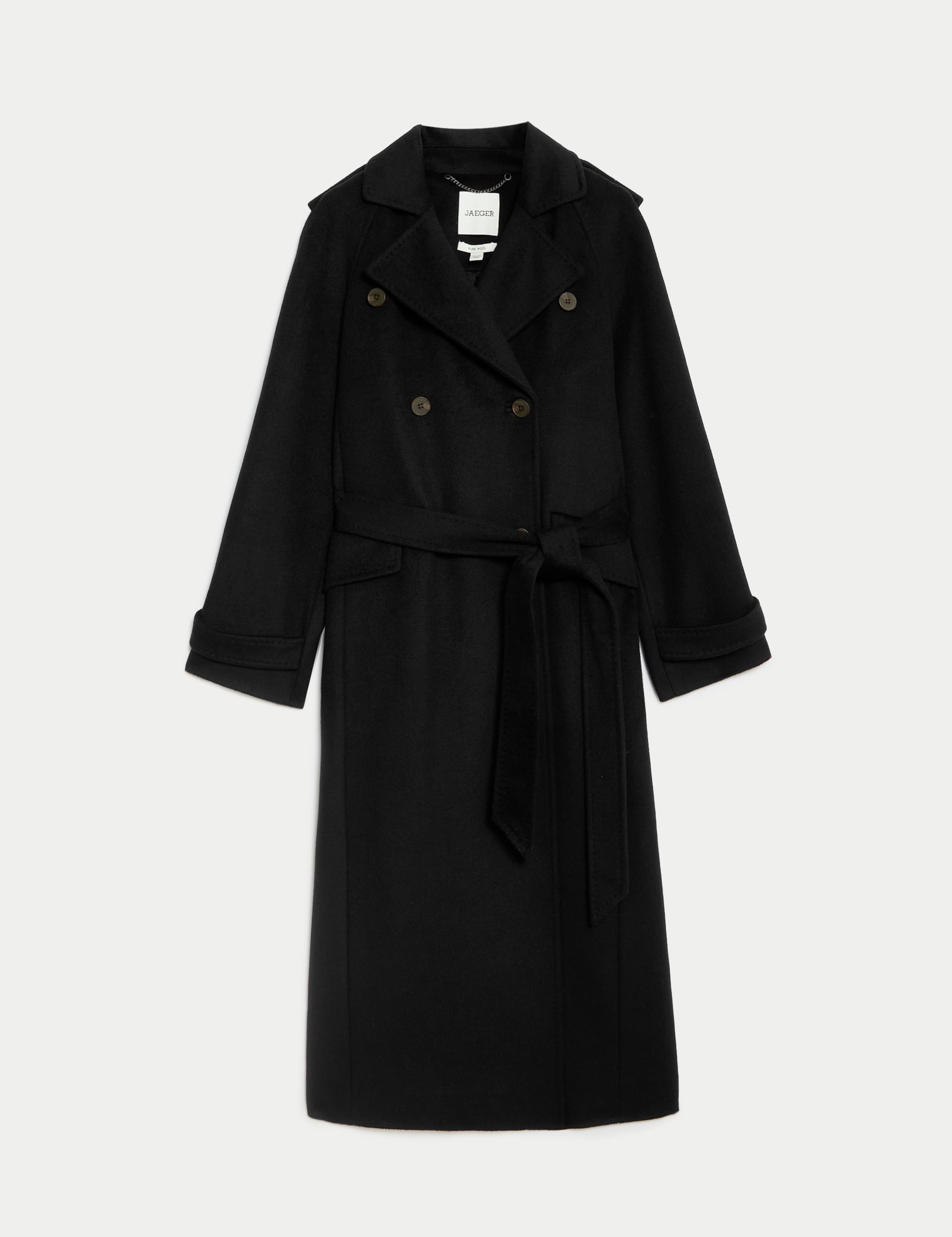 Pure Wool Wrap Coat 2 of 8