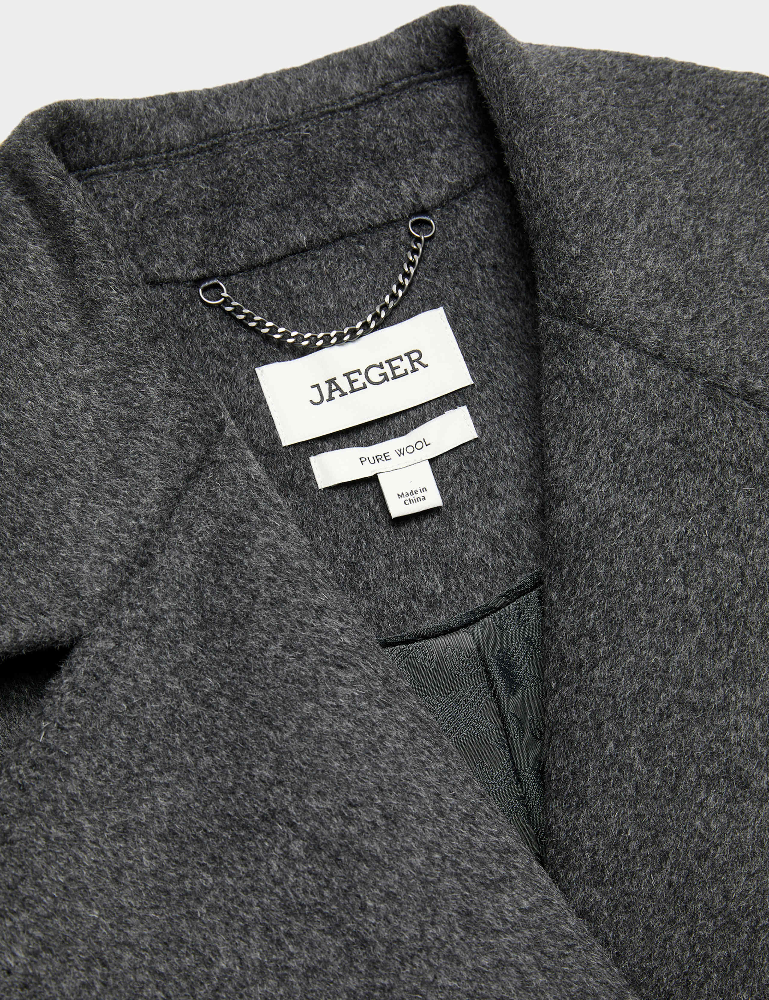 Pure Wool Belted Longline Wrap Coat 8 of 8