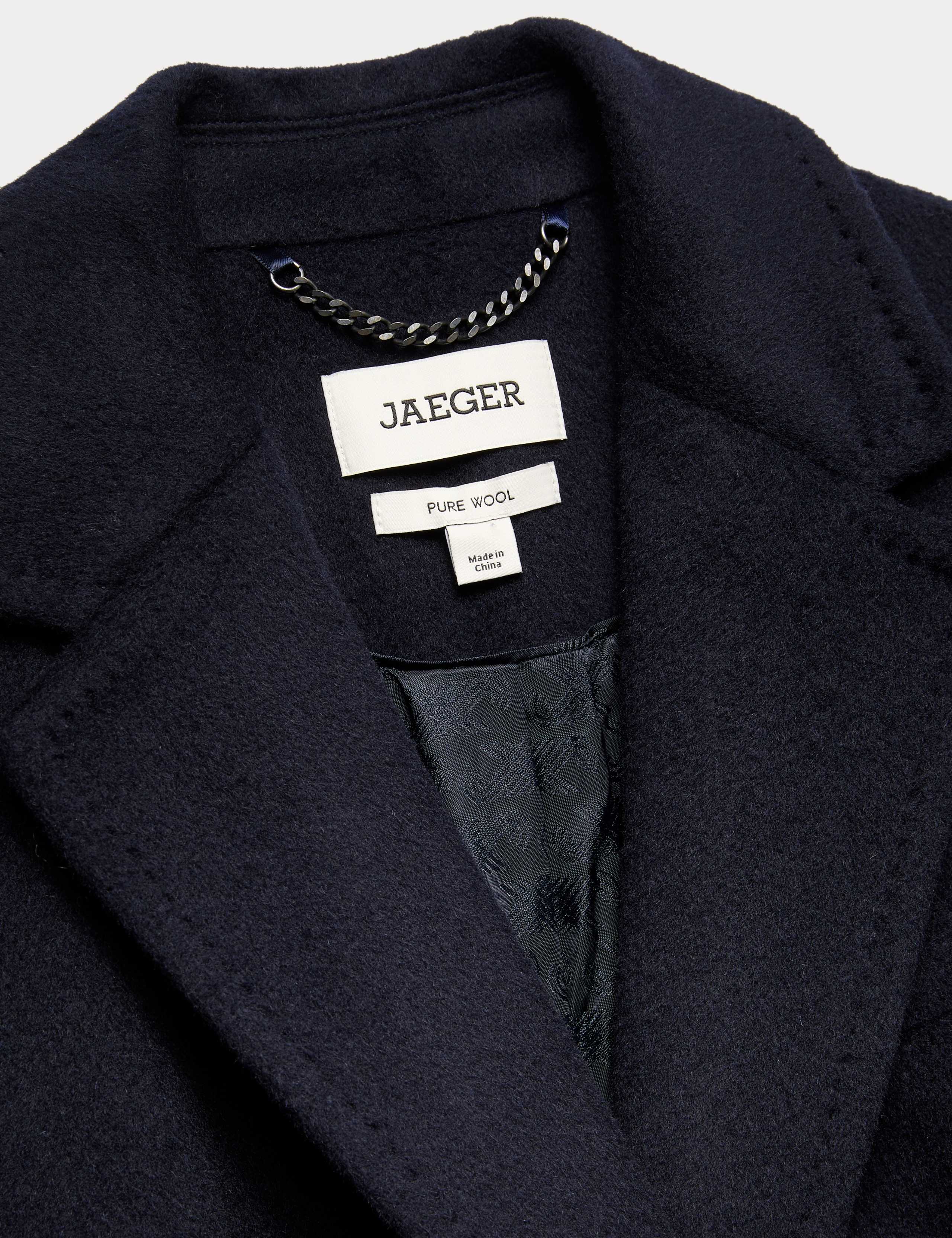 Pure Wool Single Breasted Boyfriend Coat 8 of 8