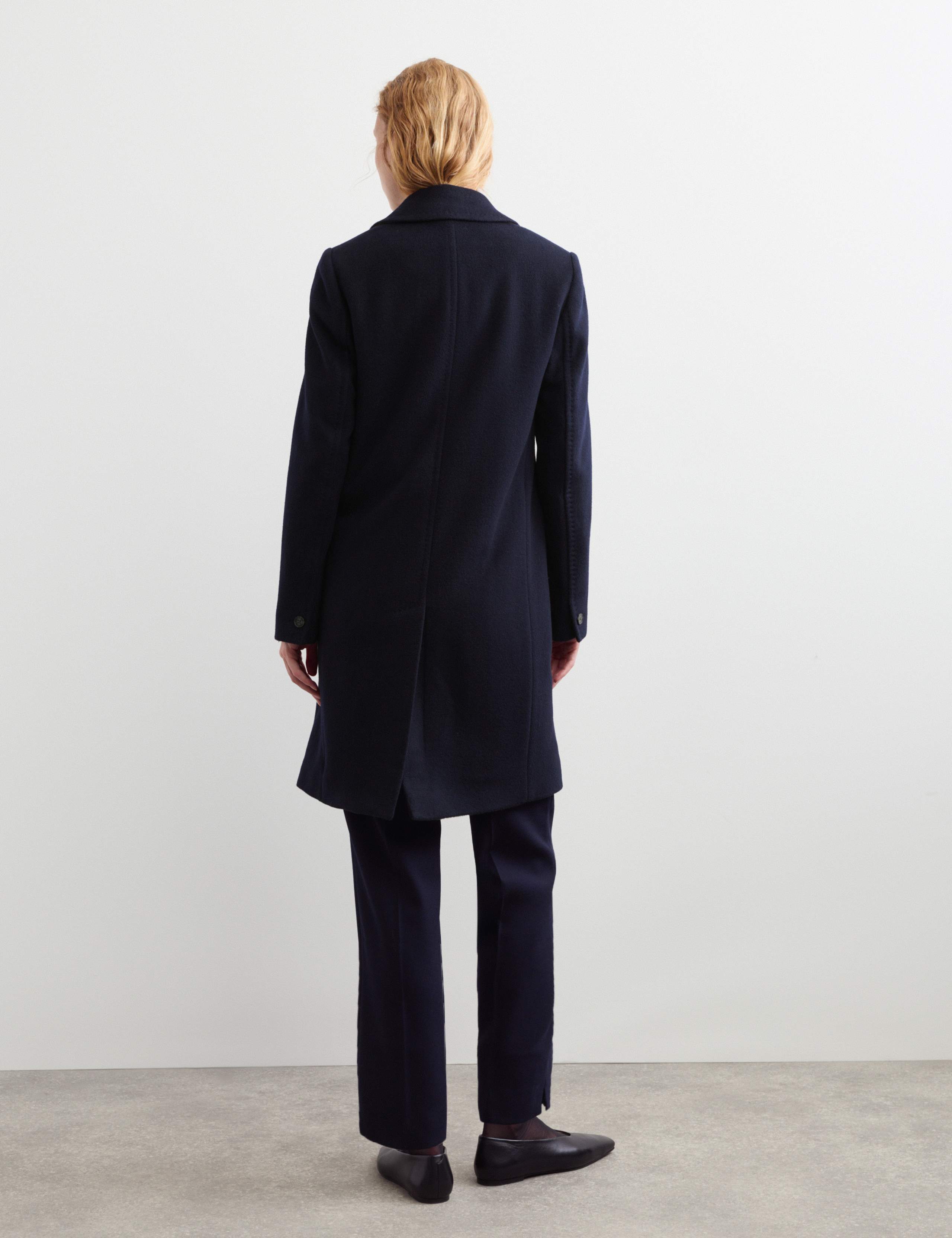 Pure Wool Short Boyfriend Coat 7 of 8