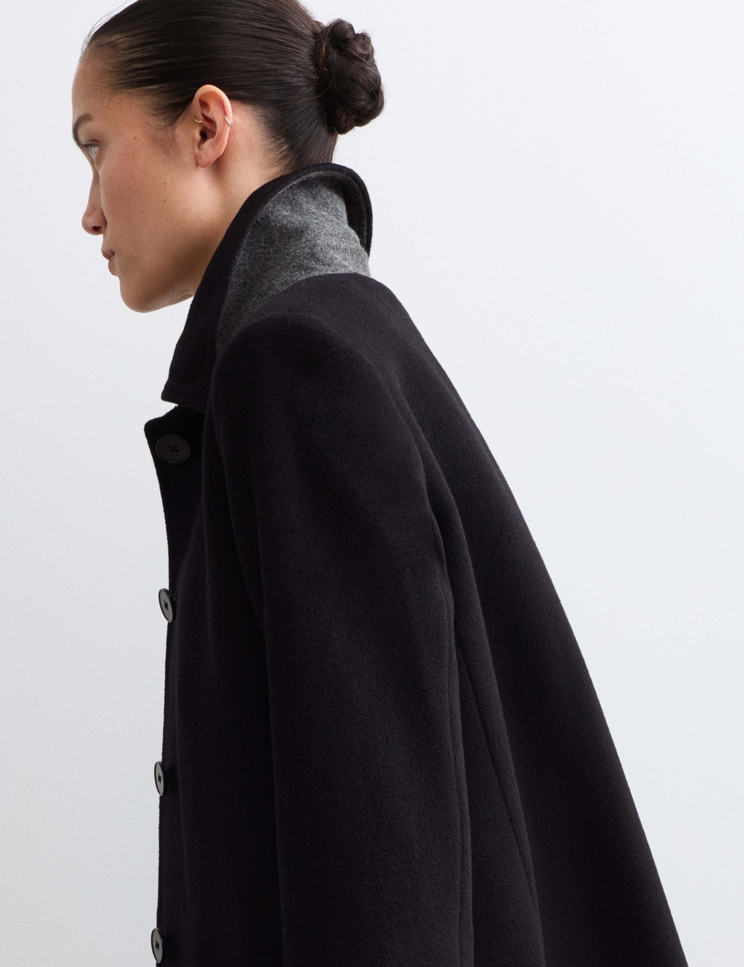 Pure Wool Short Car Coat 4 of 7