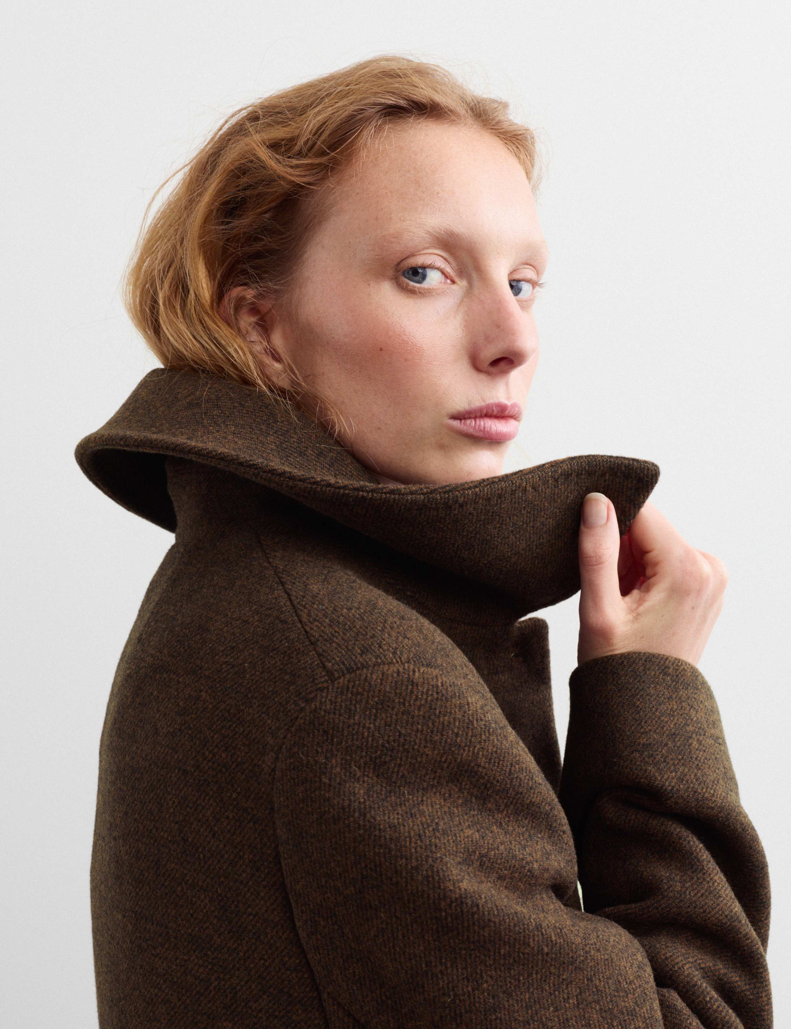 Pure Wool Textured Car Coat 3 of 7