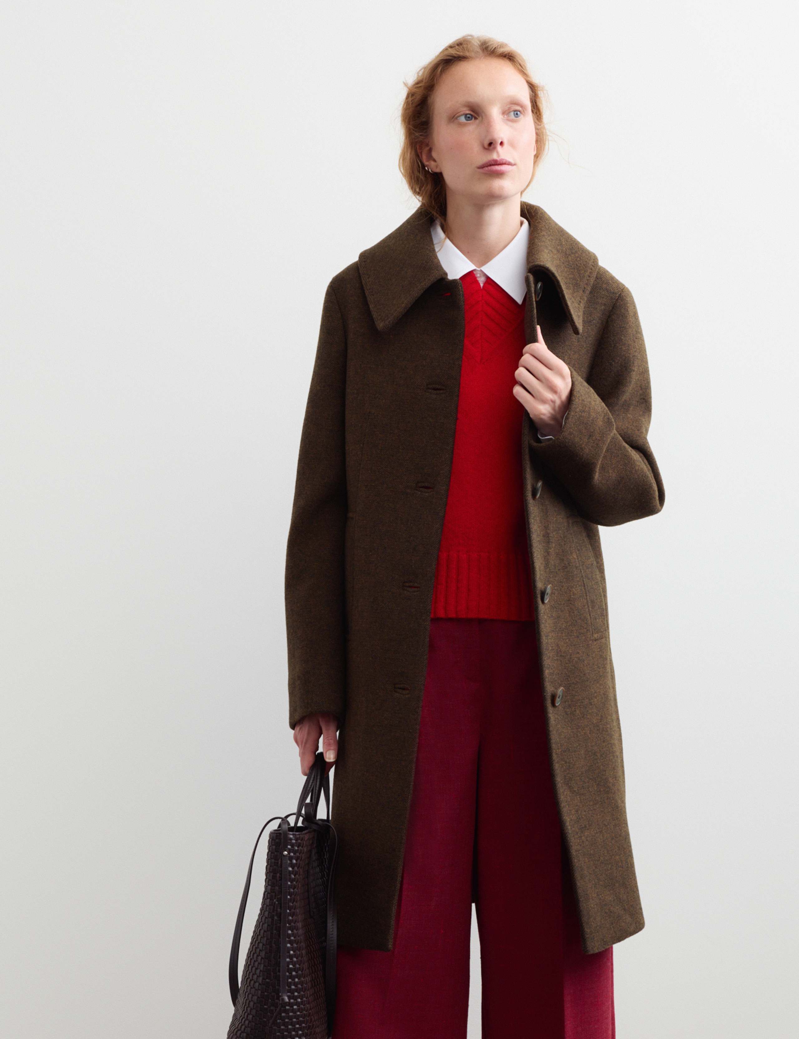 Pure Wool Textured Car Coat 4 of 7
