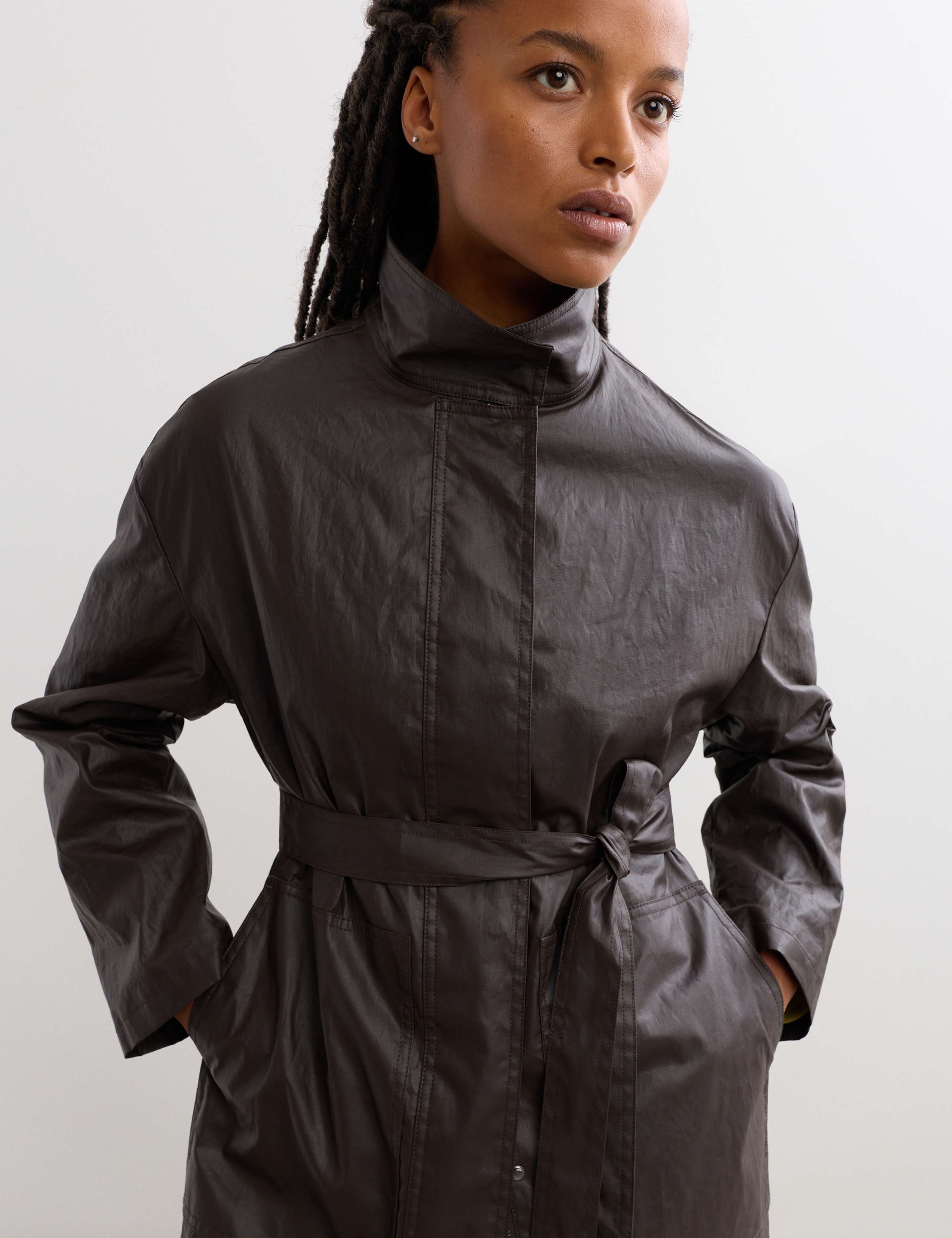 Pure Linen Short Utility Jacket 4 of 8