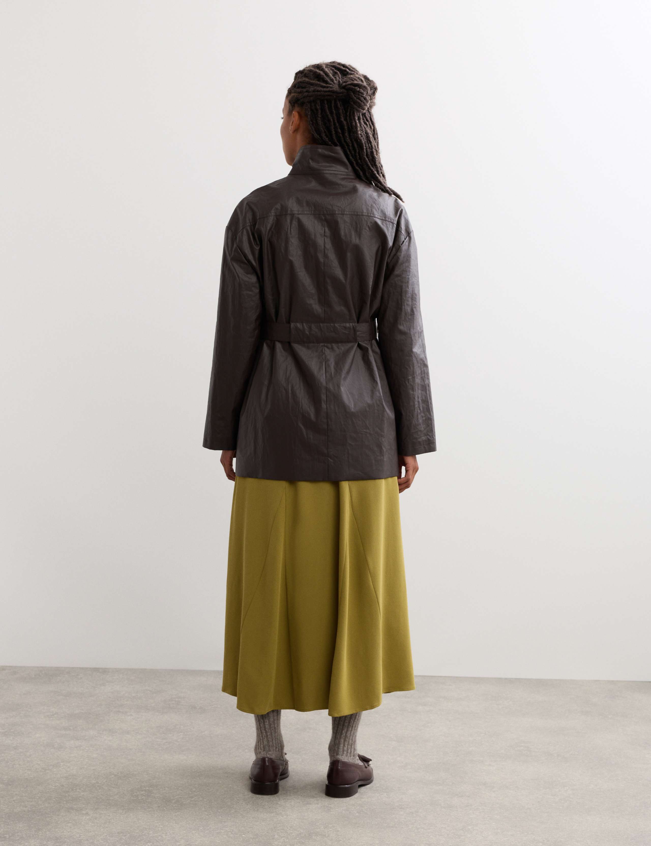 Pure Linen Short Utility Jacket 8 of 8