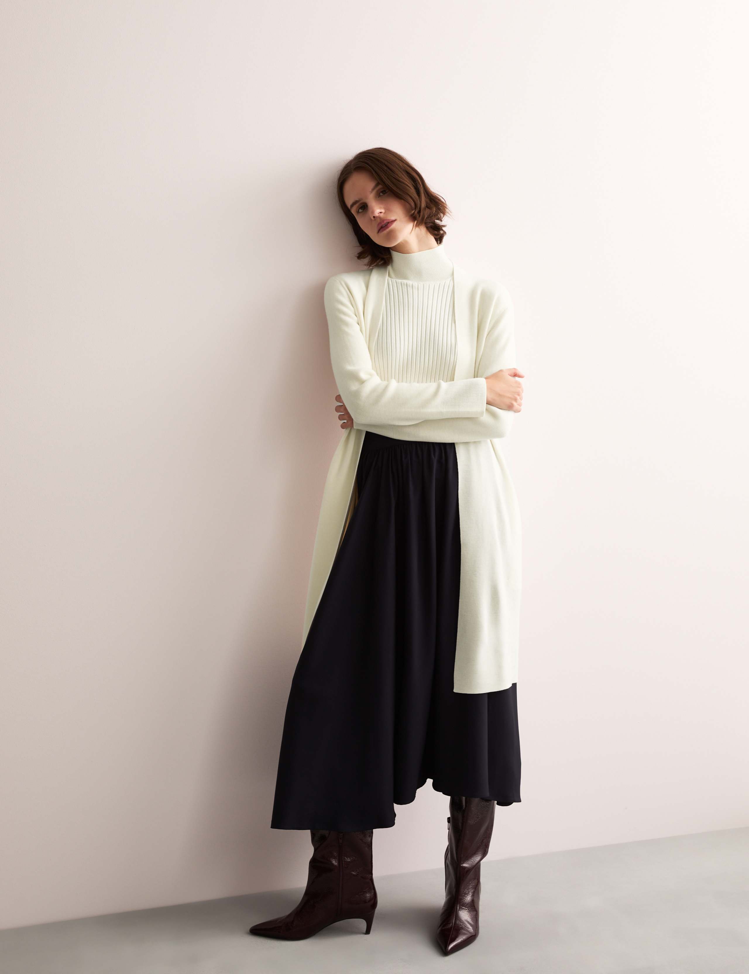 Pure Merino Wool Longline Cardigan 5 of 7