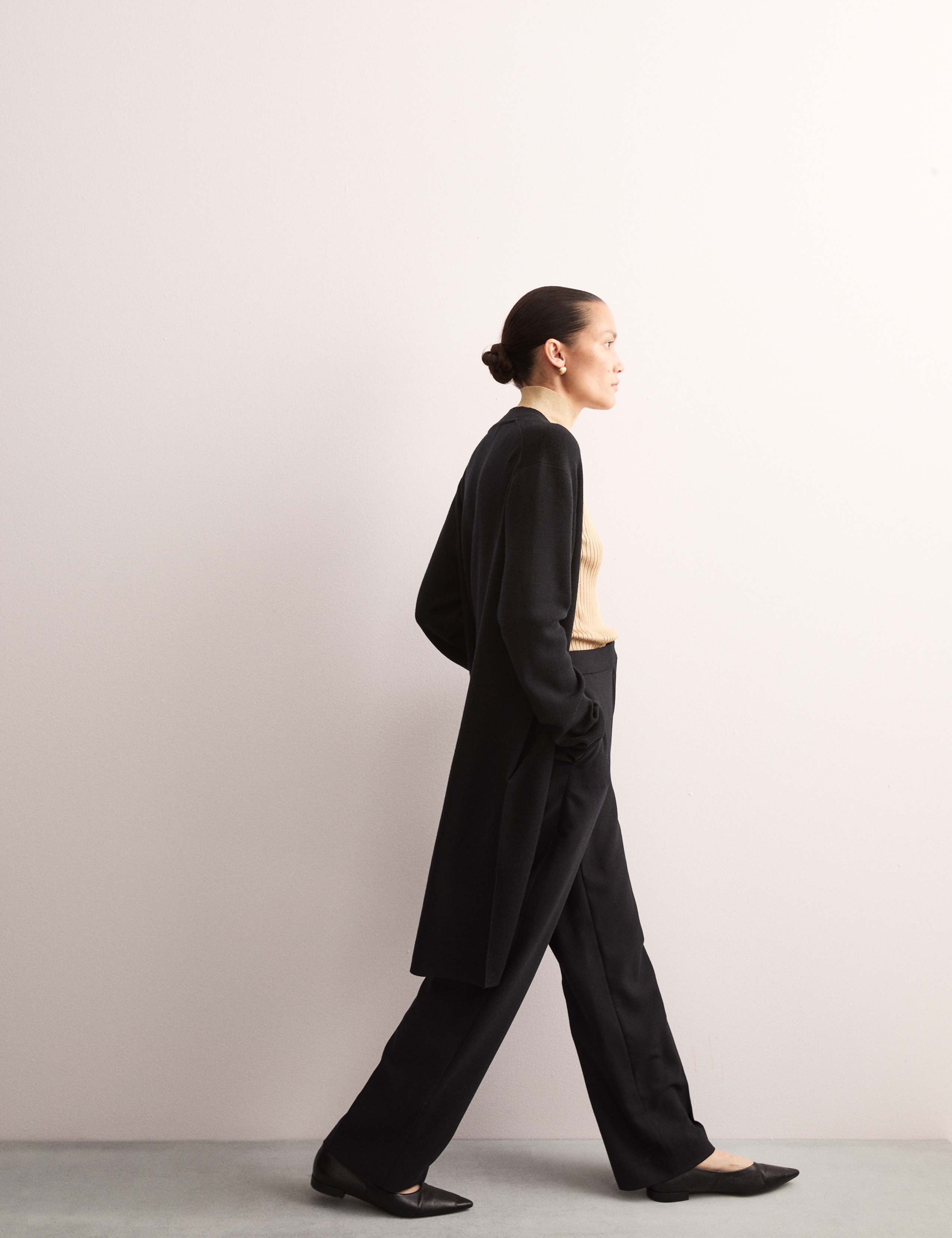 Pure Merino Wool Longline Cardigan 3 of 8
