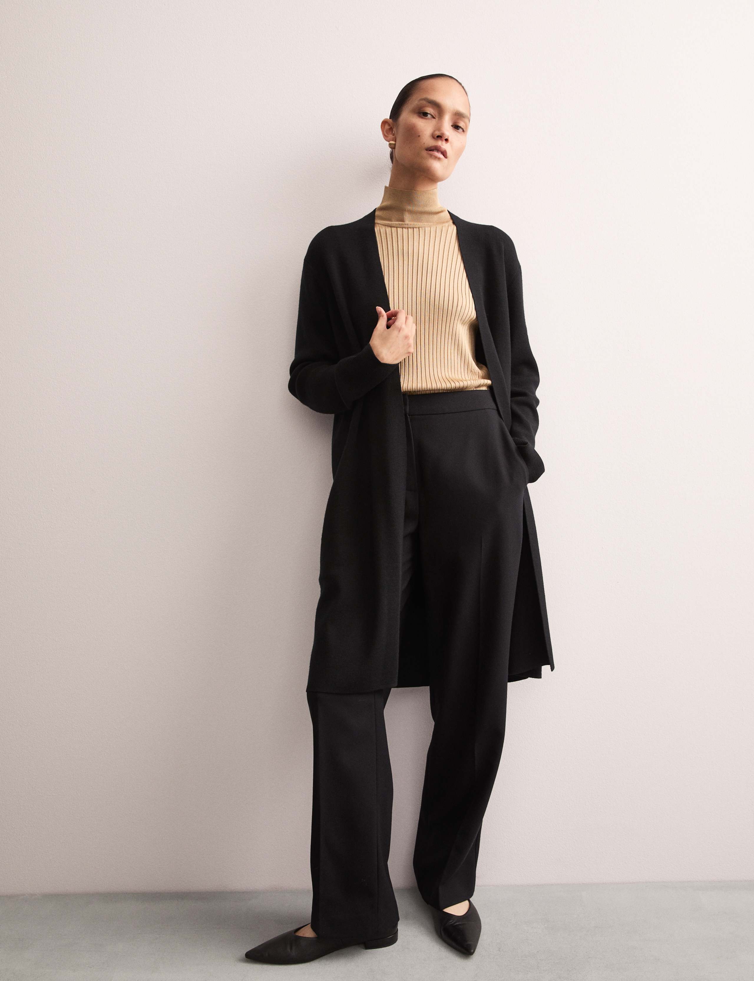 Pure Merino Wool Longline Cardigan 5 of 8